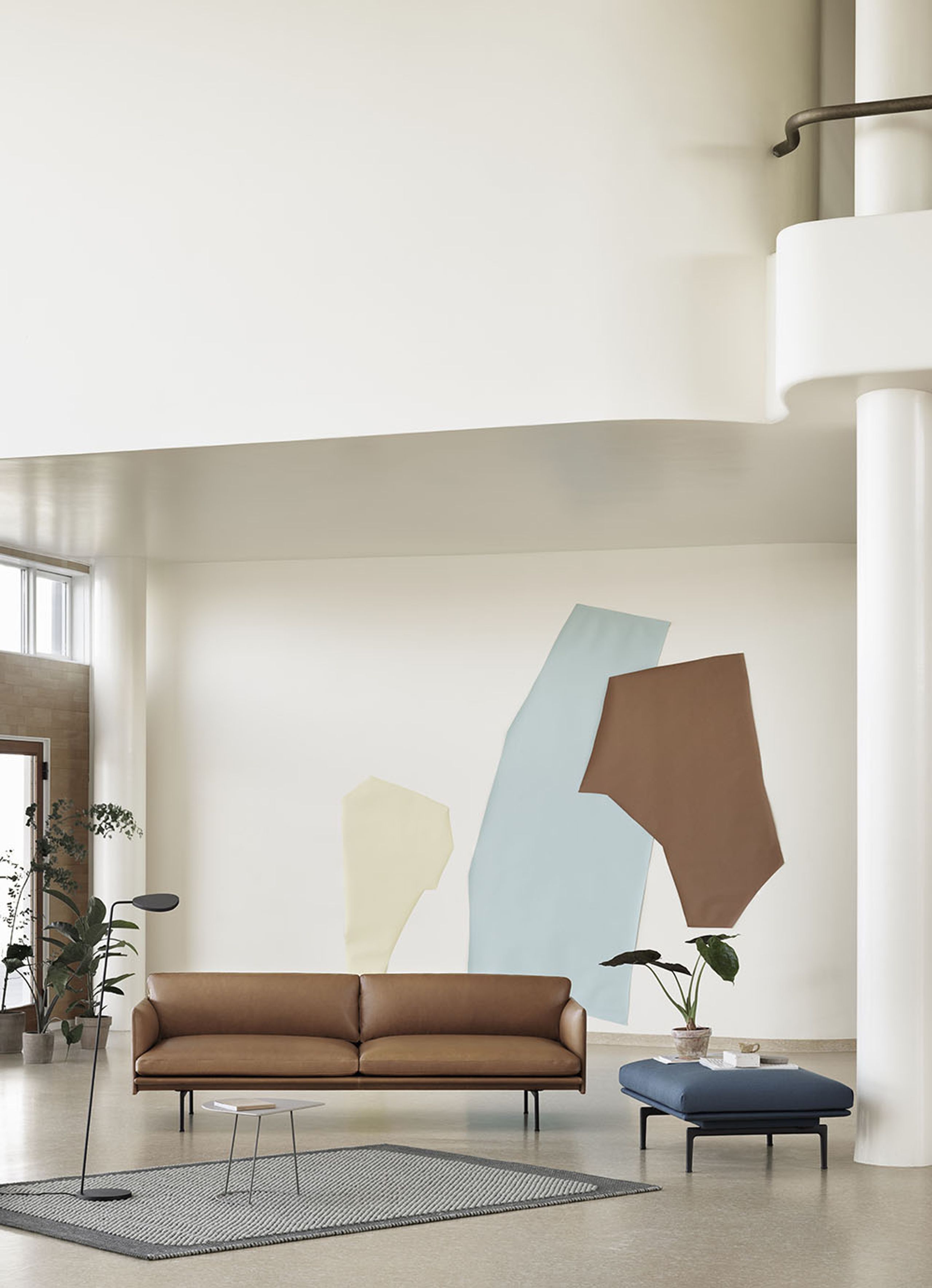 Muuto - Sofa - Outline Sofa / 3-seater - Remix 163