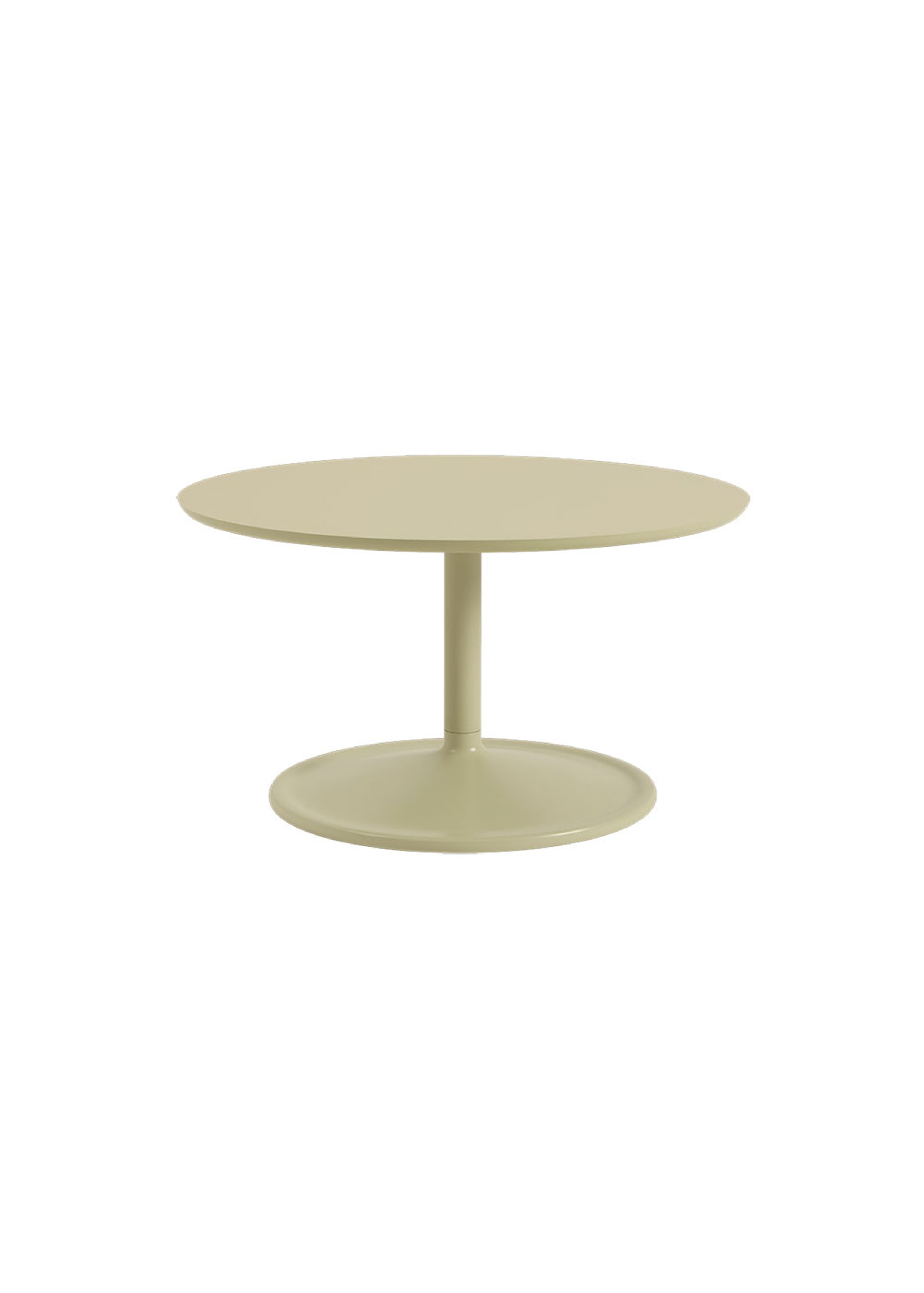 Muuto - Coffee Table - Soft Coffee Table - Beige Green Laminate/Beige Green