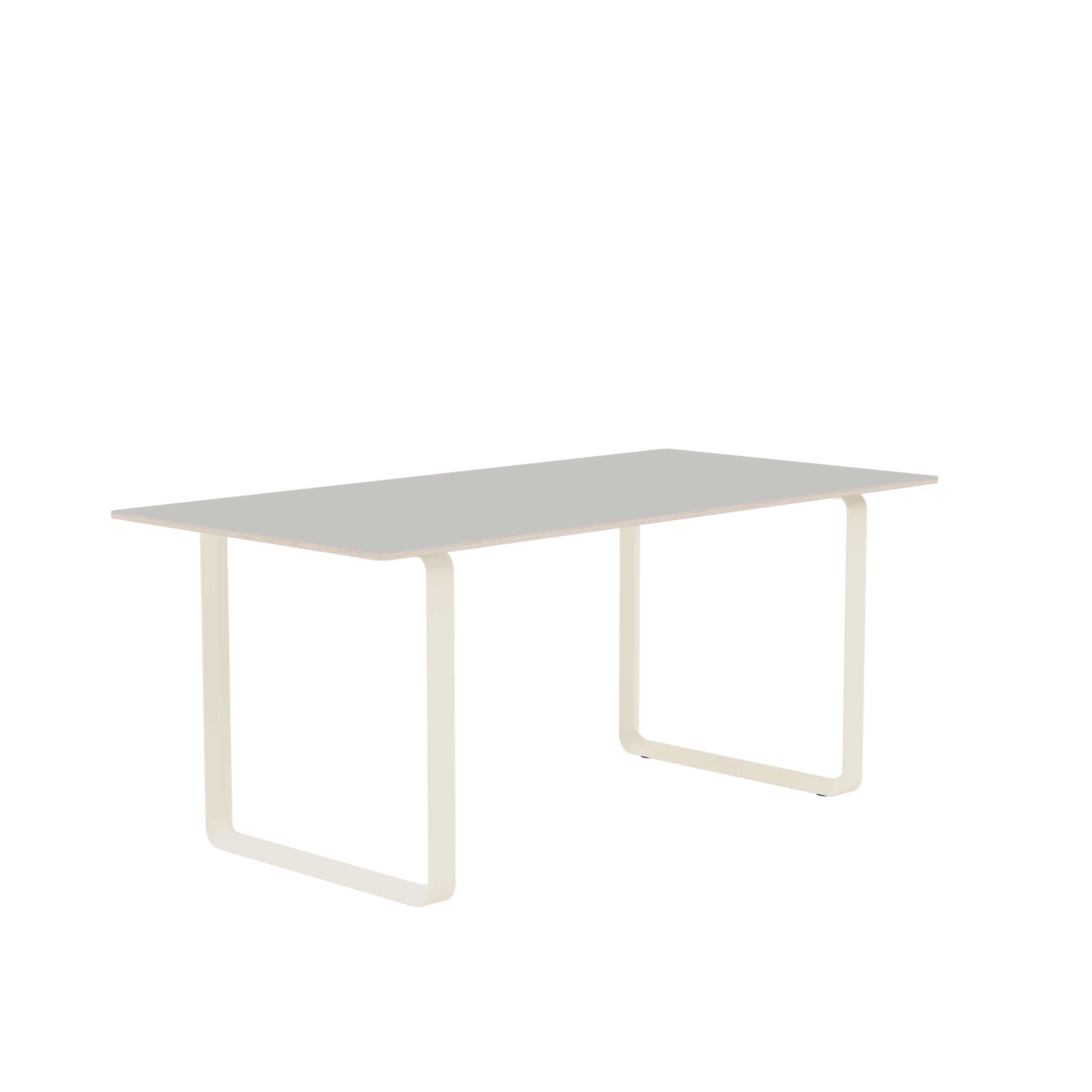 Muuto - Esstisch - 70/70 Table - Grey Linoleum / Sand