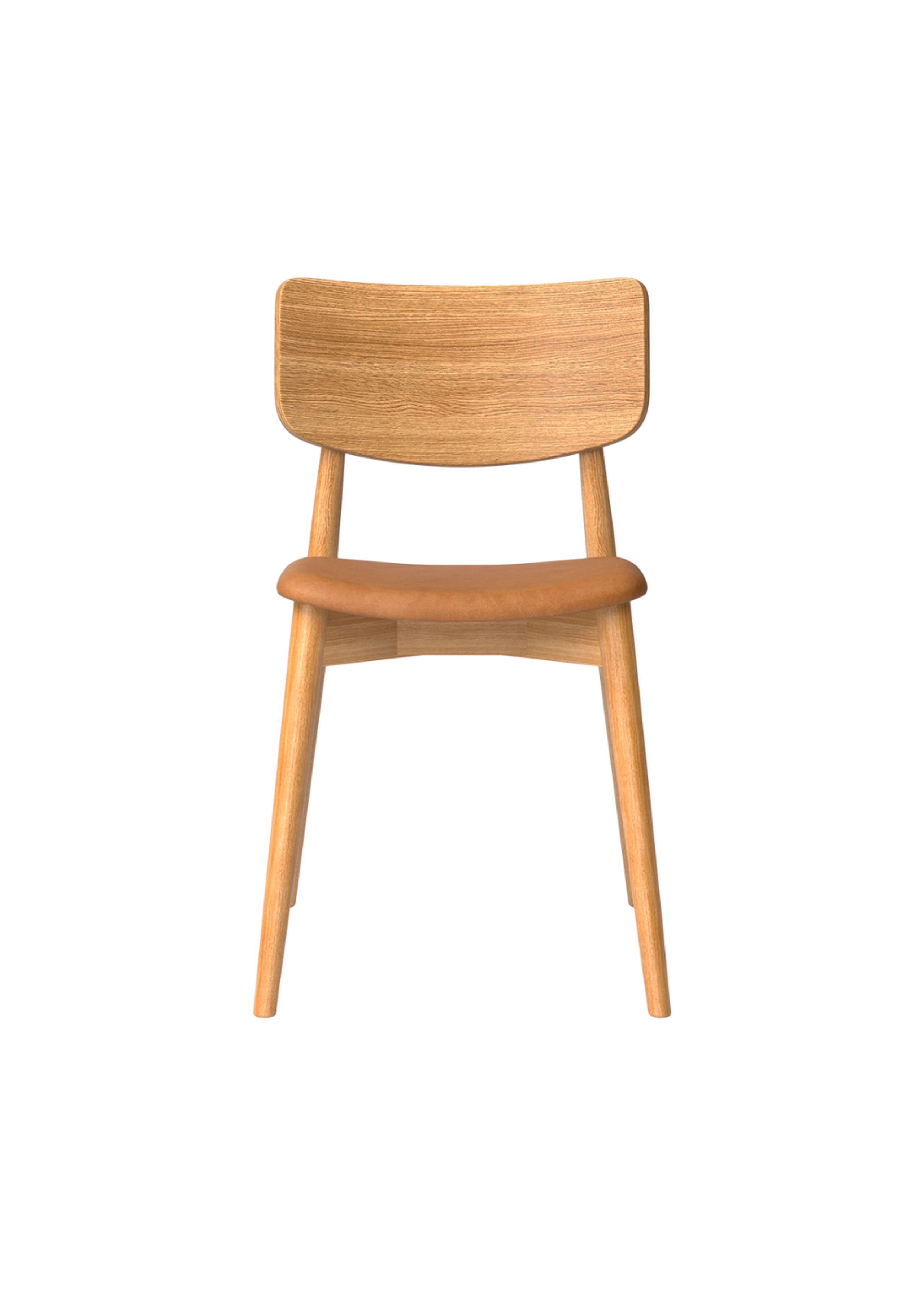 Bruunmunch - Dining chair - Chiara Chair - Brandy