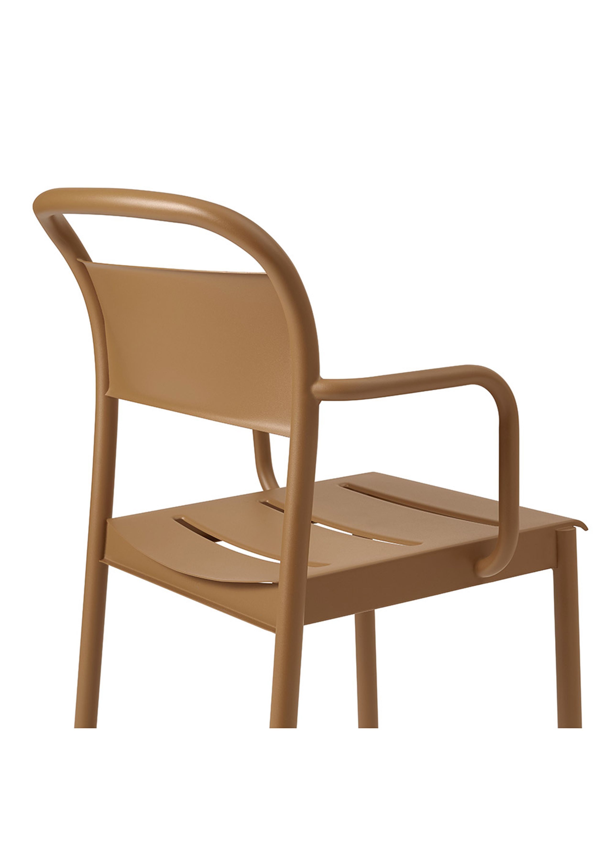 Muuto - Cadeira - Linear Steel Armchair - Burned Orange