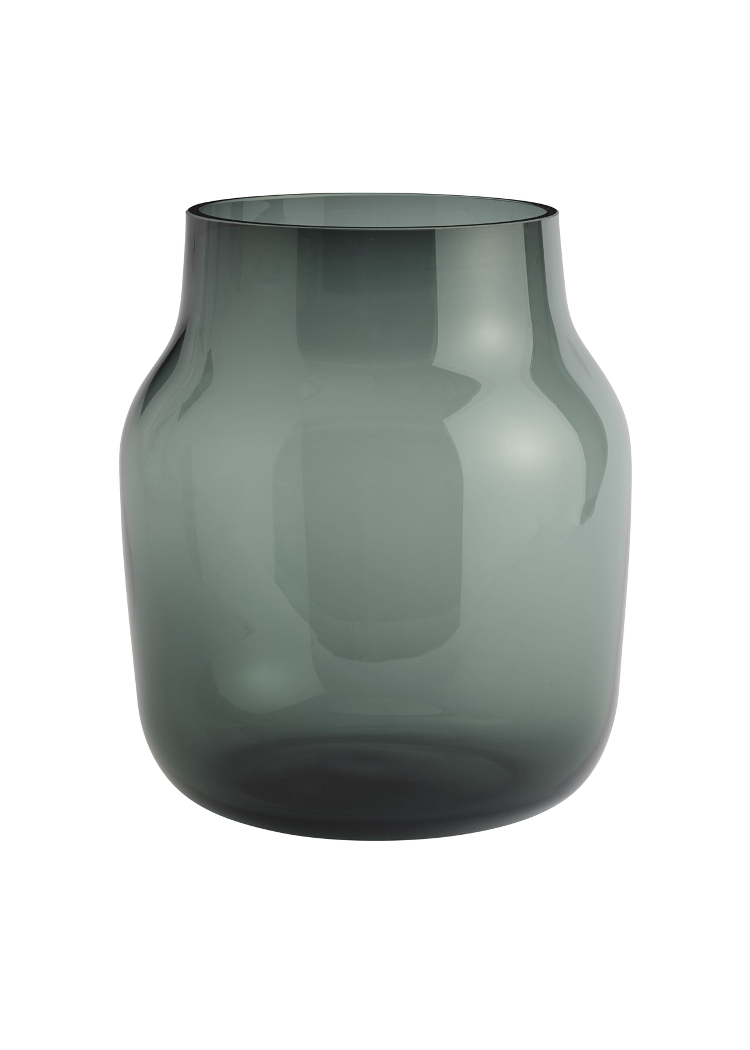 Muuto - Vas - Silent Vase - Dark Green - Large