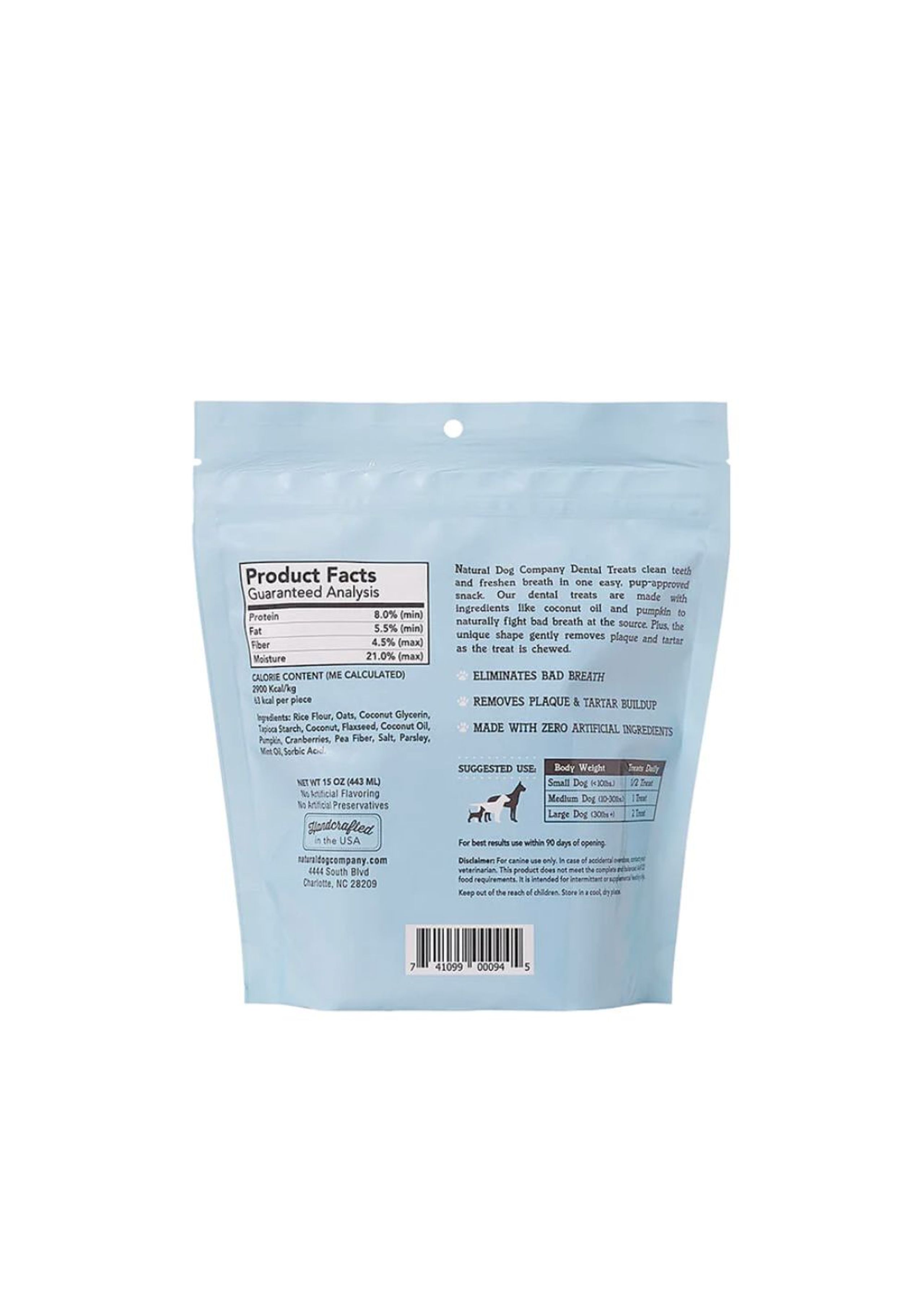 Natural Dog Company - Dog - Dental Treats - Dental Treats