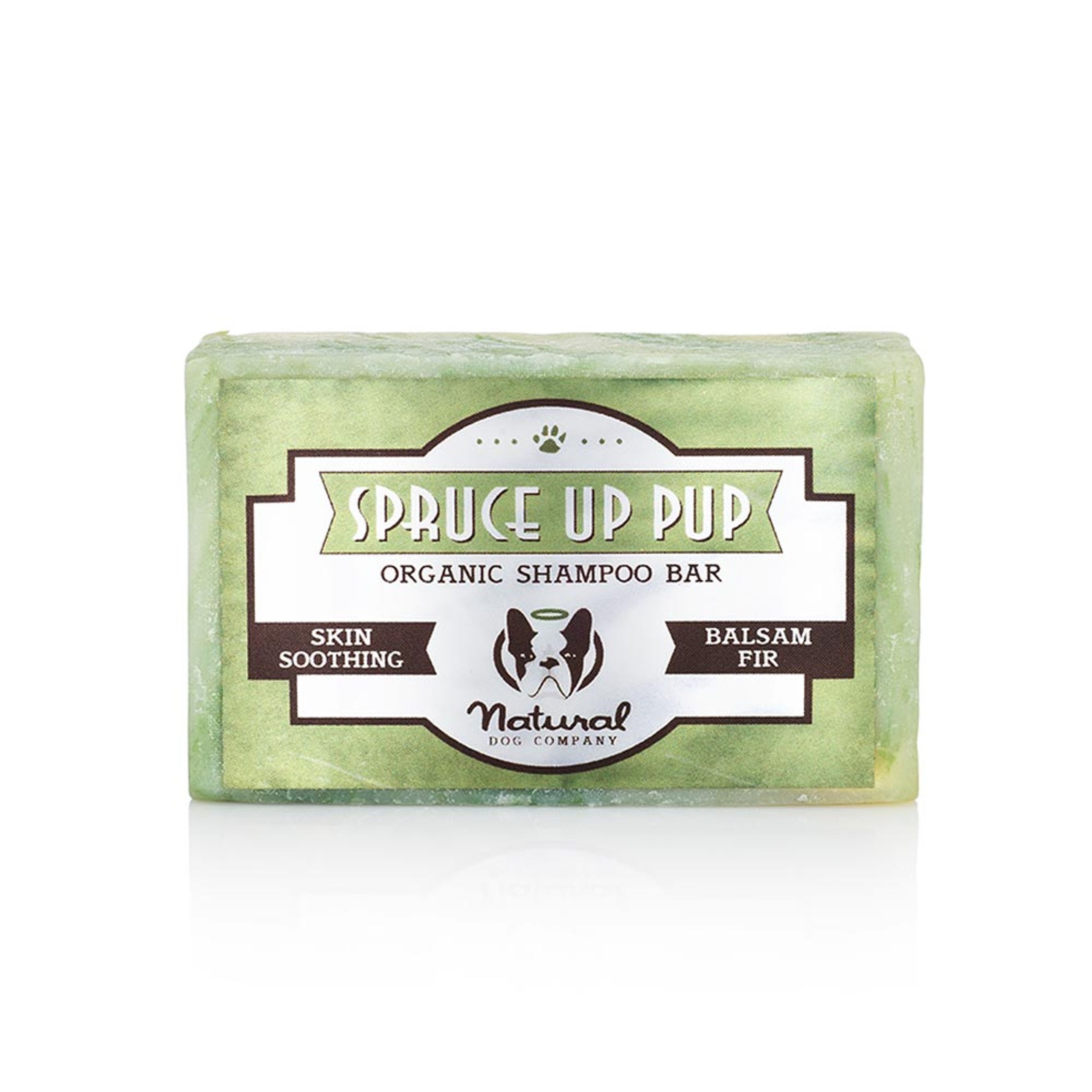 Natural Dog Company - Szampon dla psów - Sensitive skin shampoo - Spruce up shampoo bar