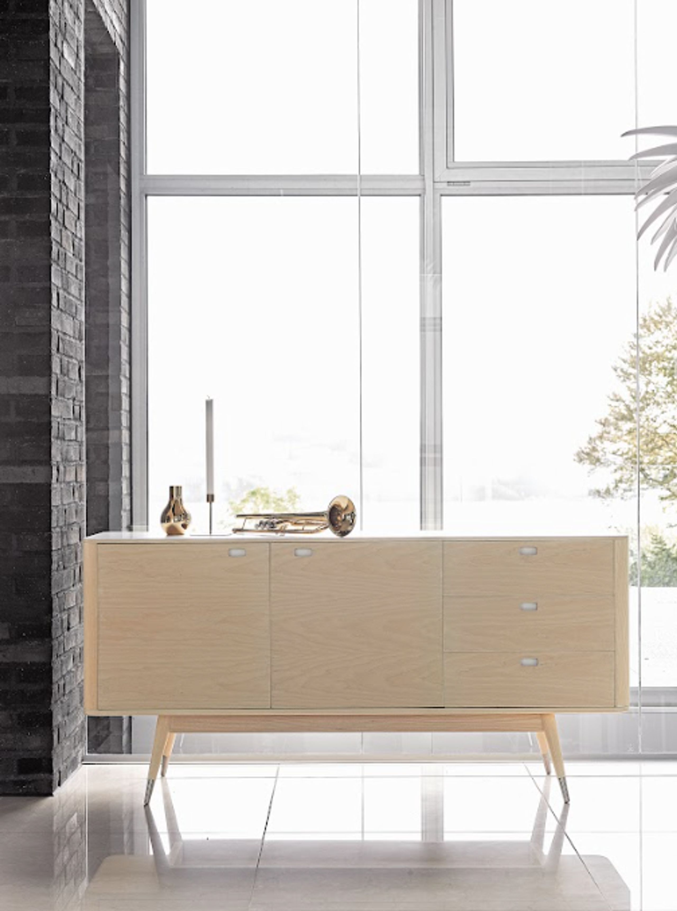 Naver Collection - Skænk - Point sideboard / AK2630 by Nissen & Gehl - Oiled walnut