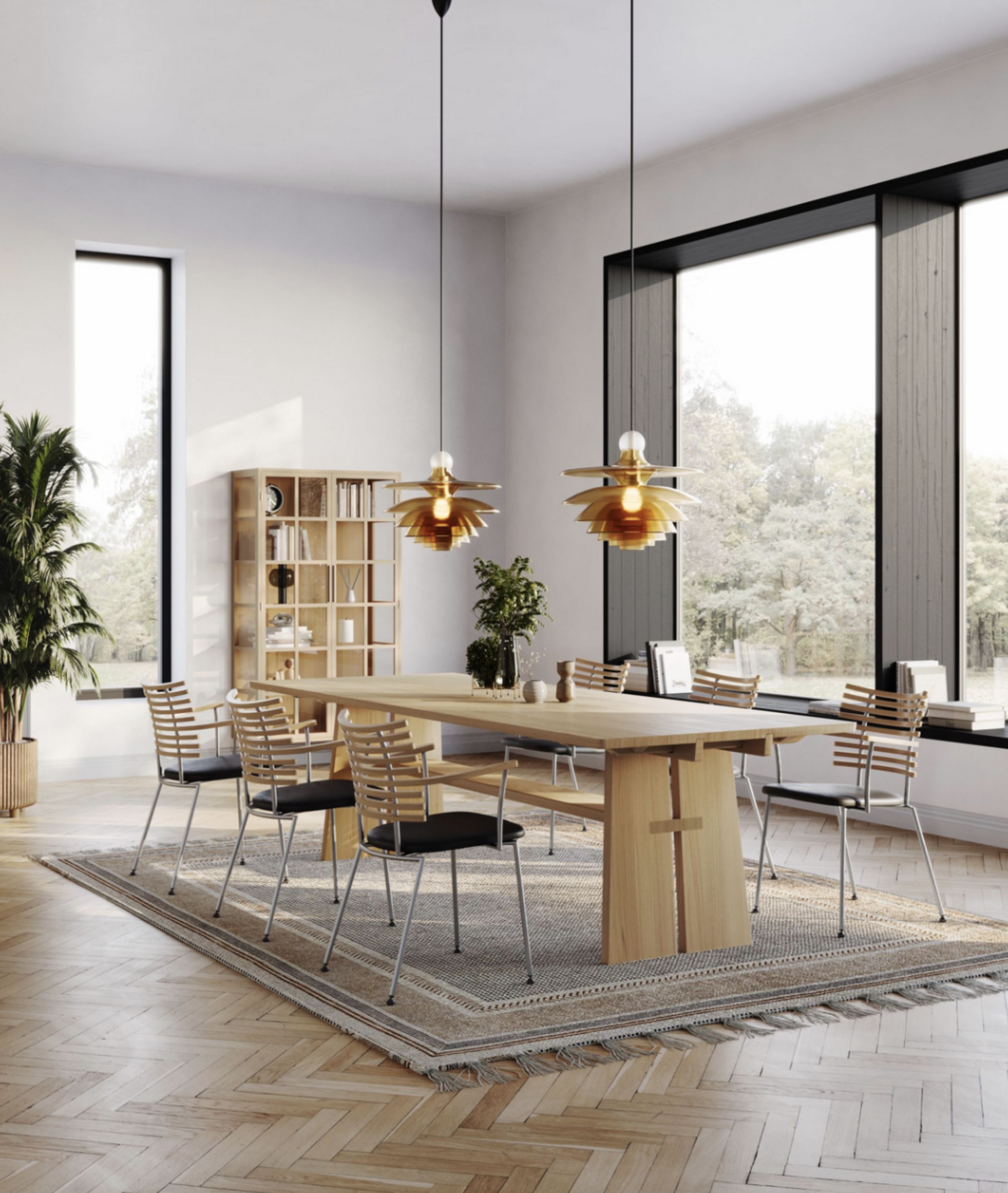 Naver Collection - Dining Table - Gehl Table / GM 3060 by Nissen & Gehl - Oiled Oak