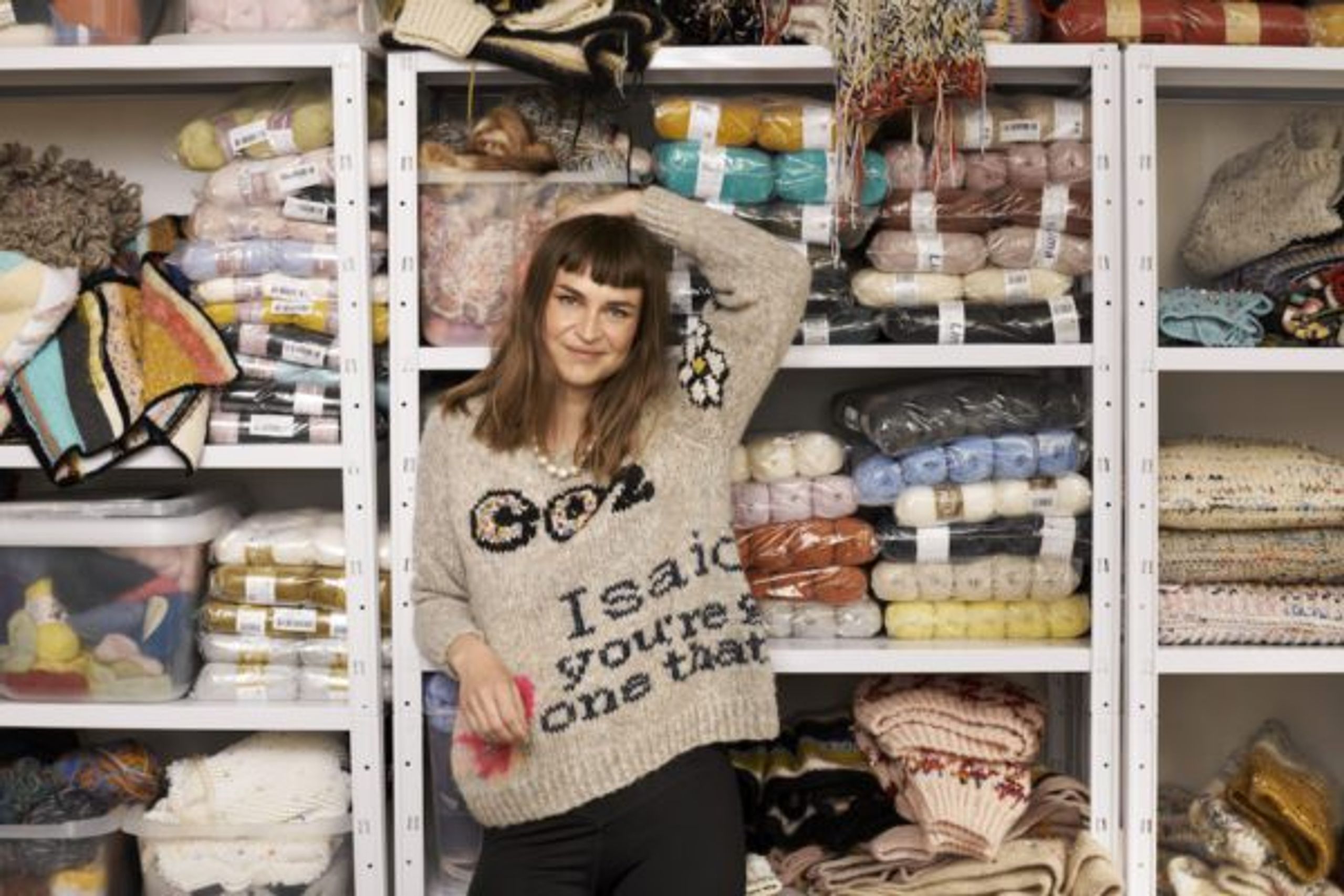 New Mags - Książki - Lærke Bagger strik - Pink