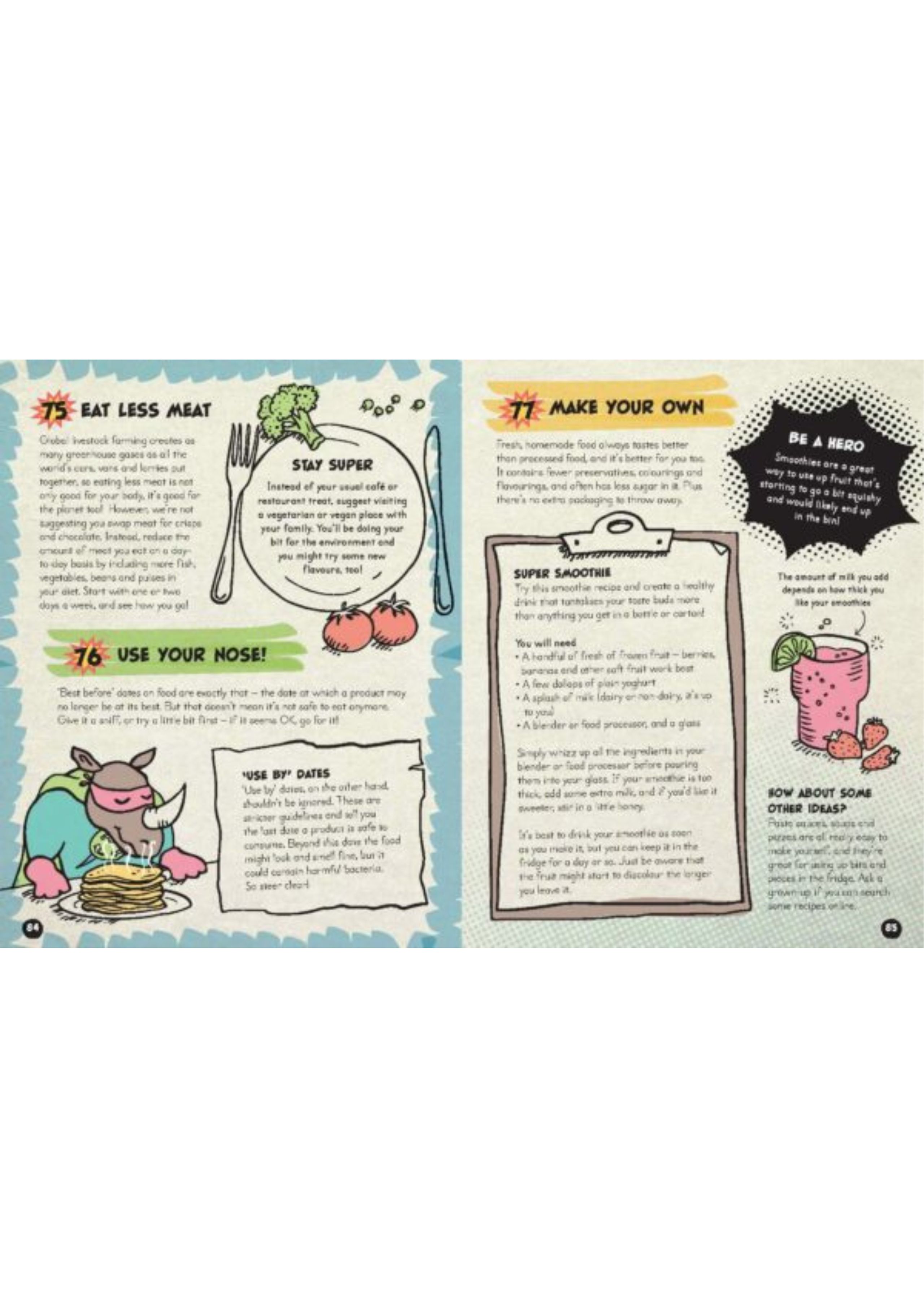 New Mags - Libro - 101 Ways to be an Eco-Hero - Green, Yellow, Sand