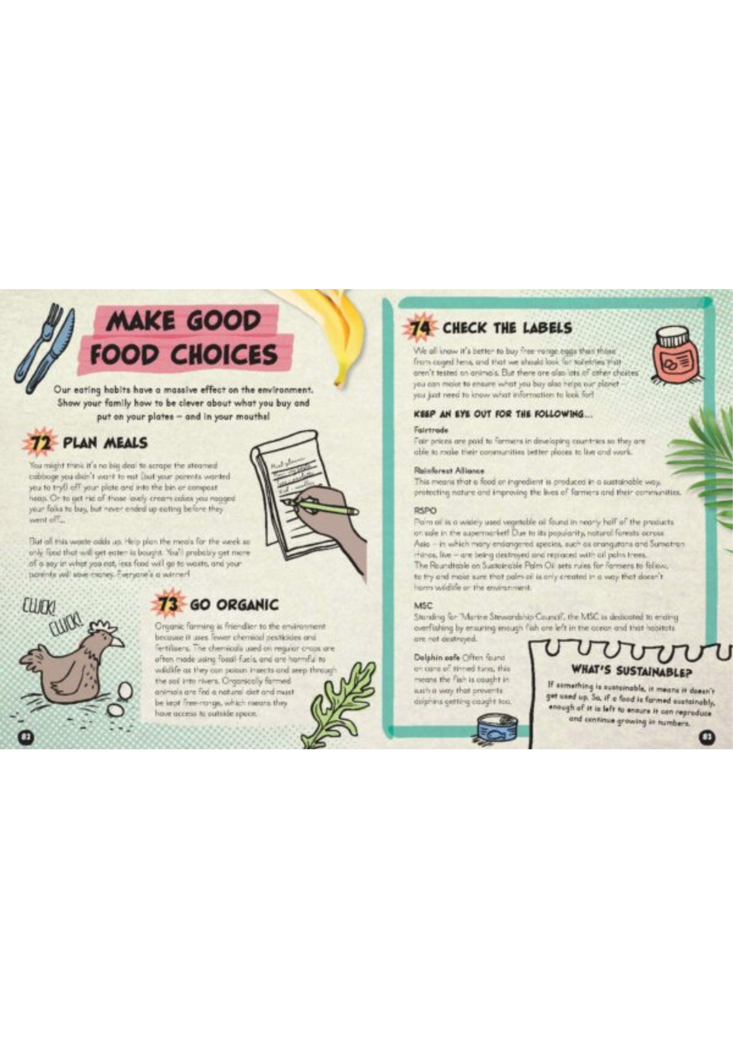 New Mags - Libro - 101 Ways to be an Eco-Hero - Green, Yellow, Sand