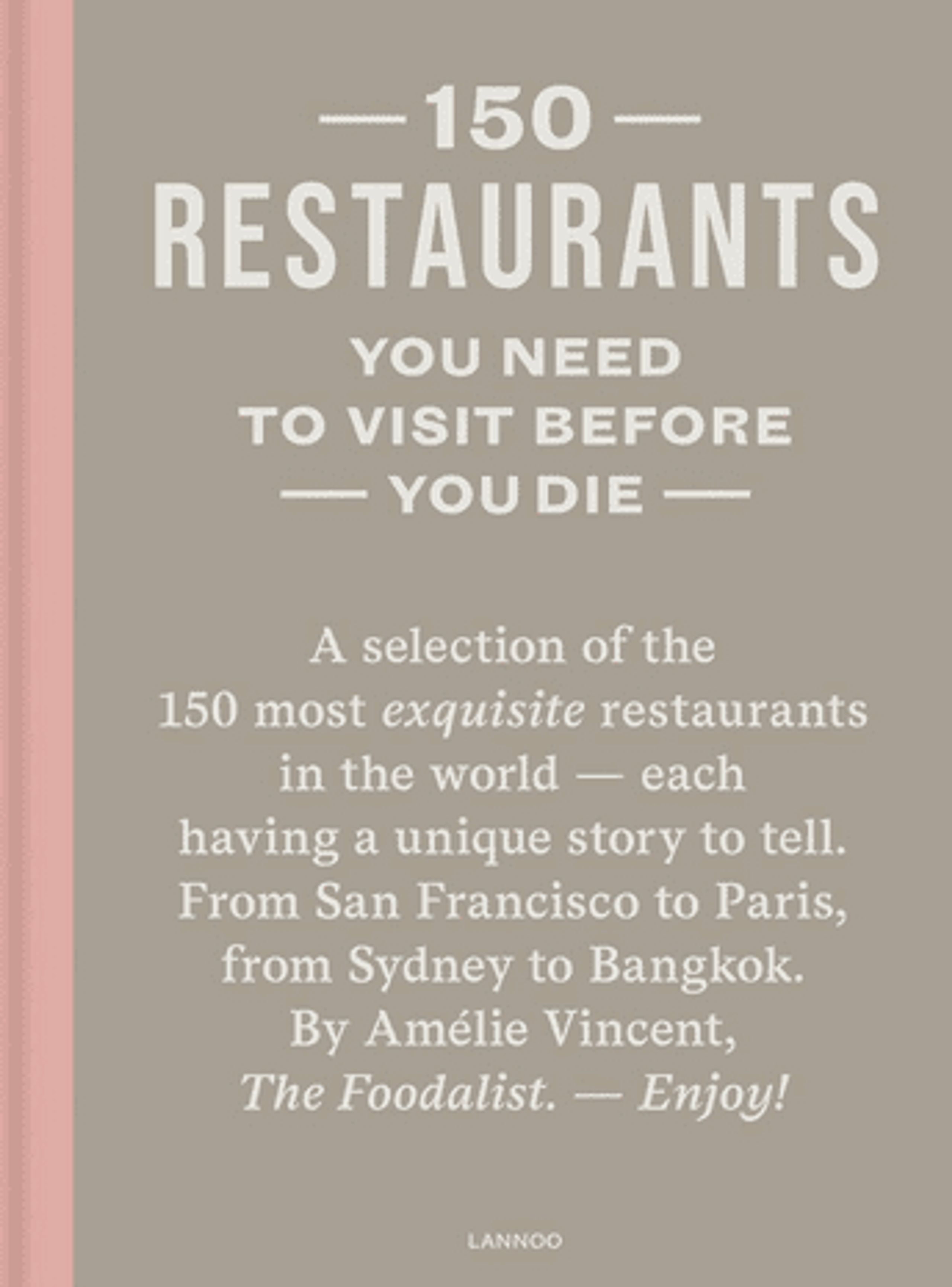 New Mags - Livro - 150 Restaurants - Lannoo Publishers