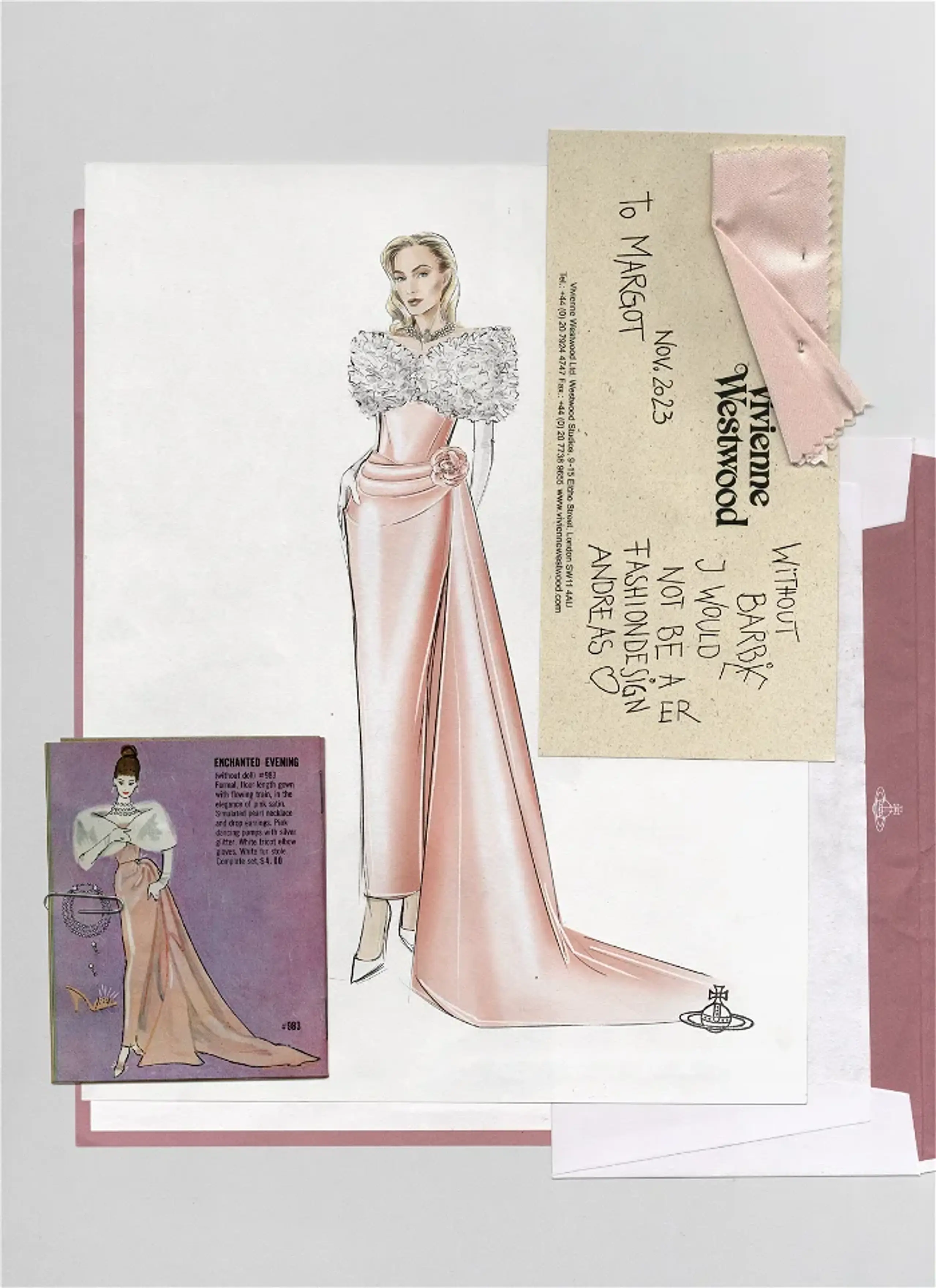 New Mags - Book - Barbie - The World Tour - Pink