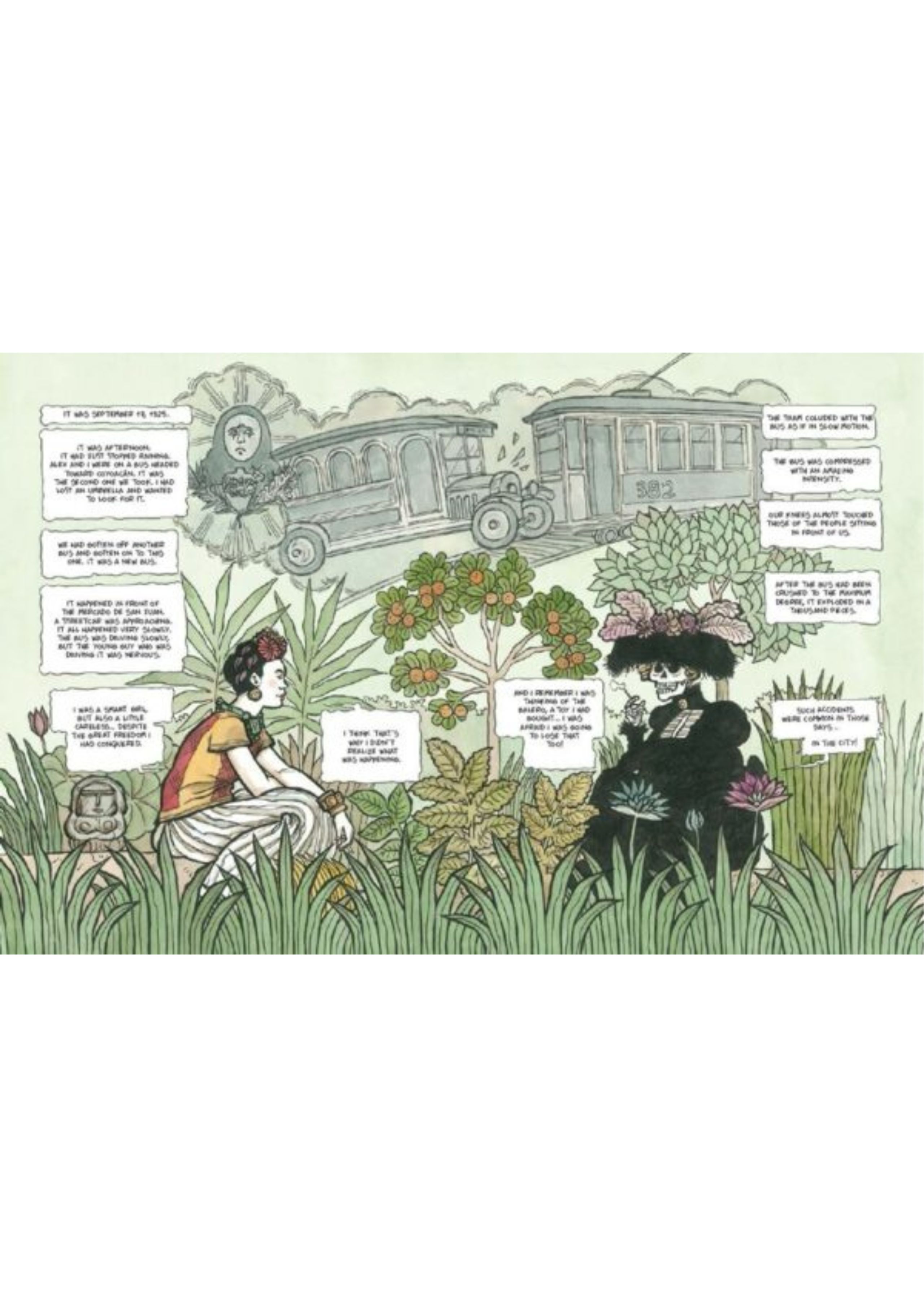 New Mags - Kirja - Story of Her Life – Frida Kahlo - Green