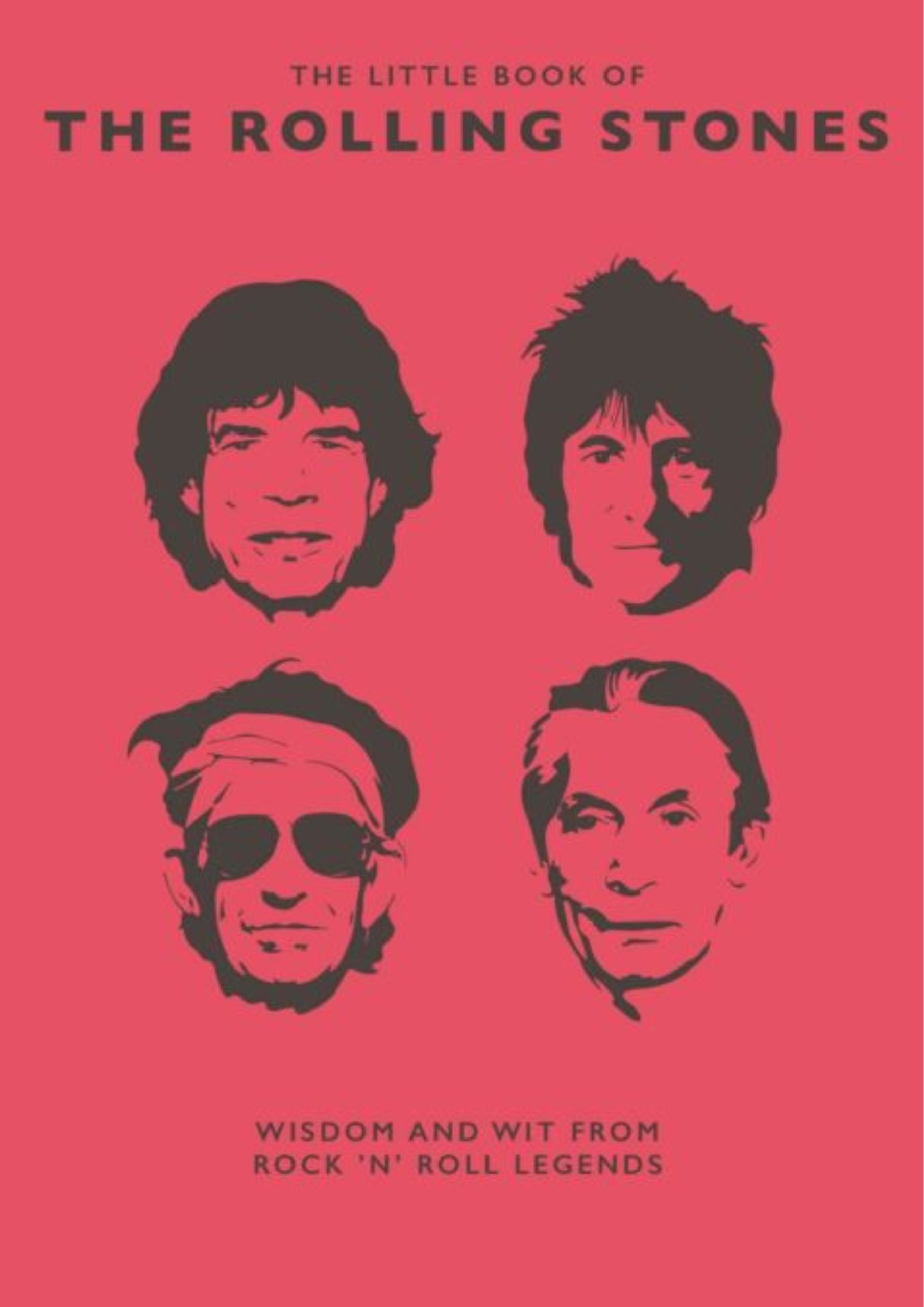 New Mags - Buch - The Little Book of The Rolling Stones - Red