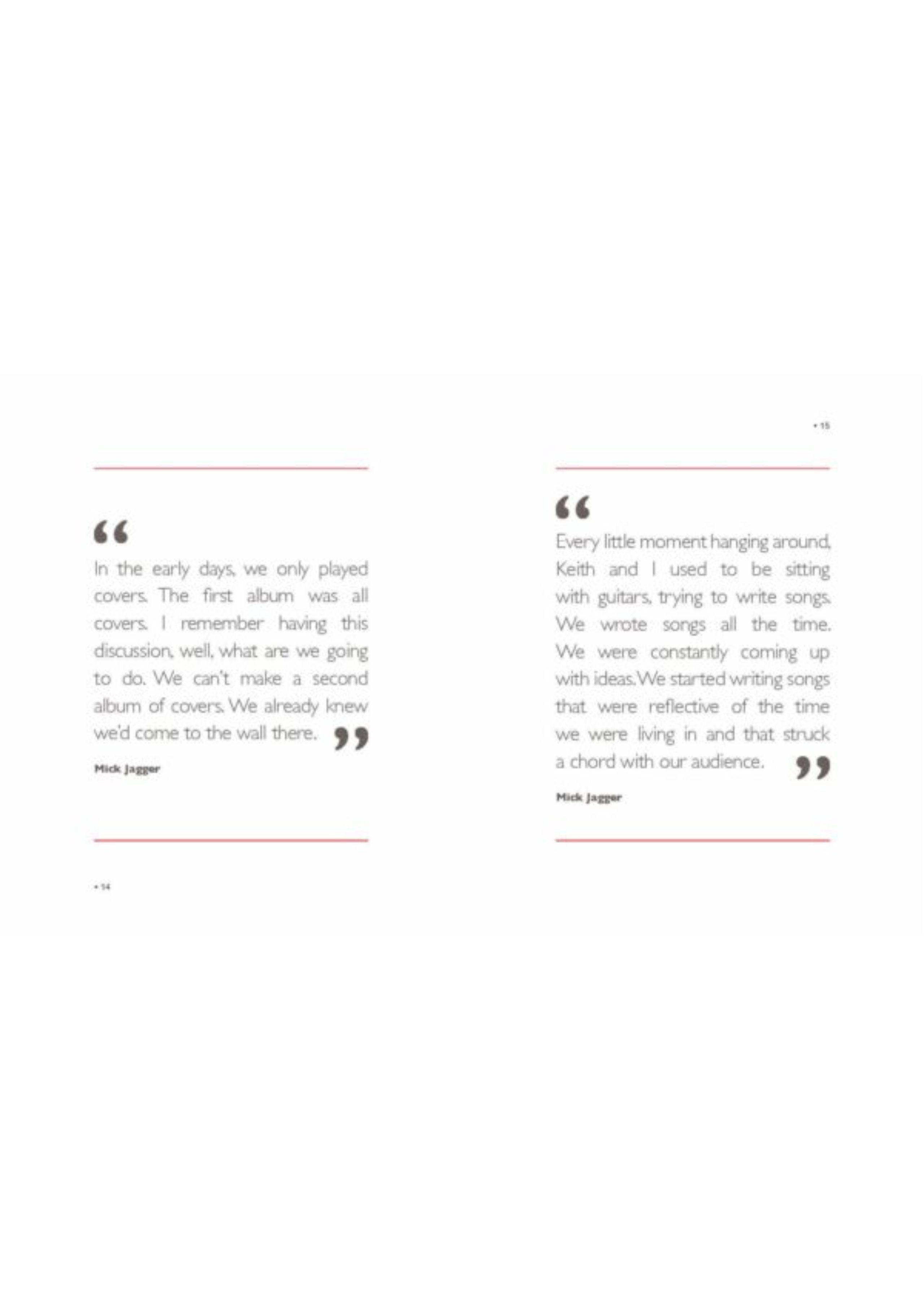 New Mags - Buch - The Little Book of The Rolling Stones - Red