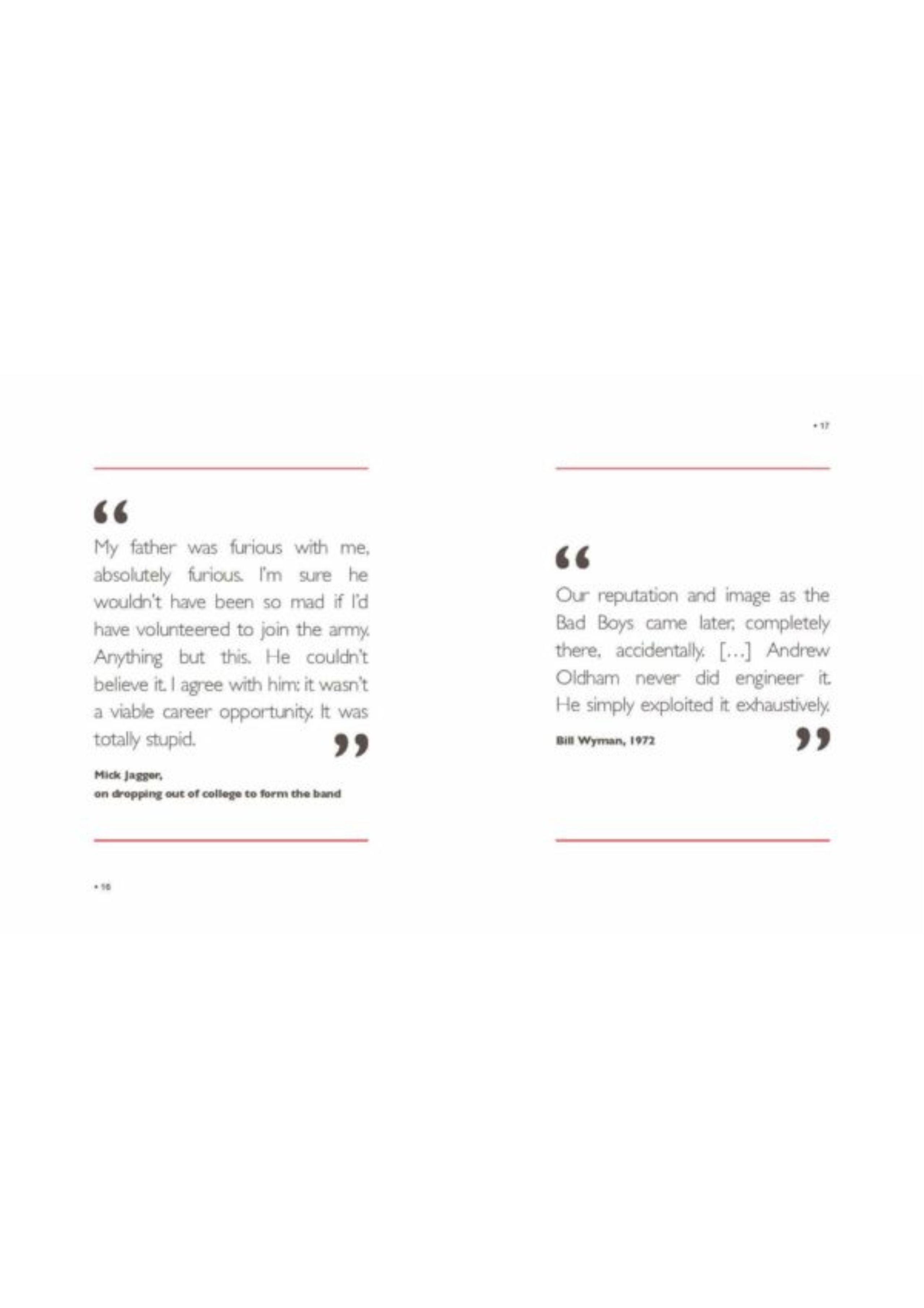 New Mags - Buch - The Little Book of The Rolling Stones - Red