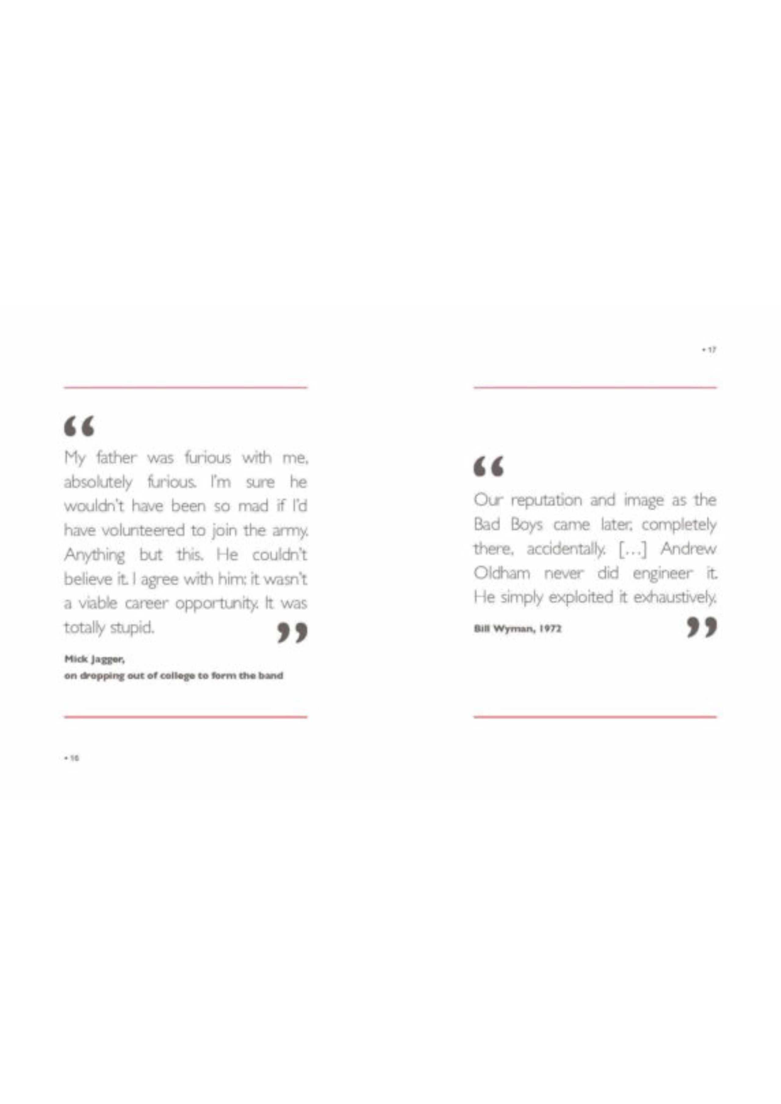 New Mags - Buch - The Little Book of The Rolling Stones - Red