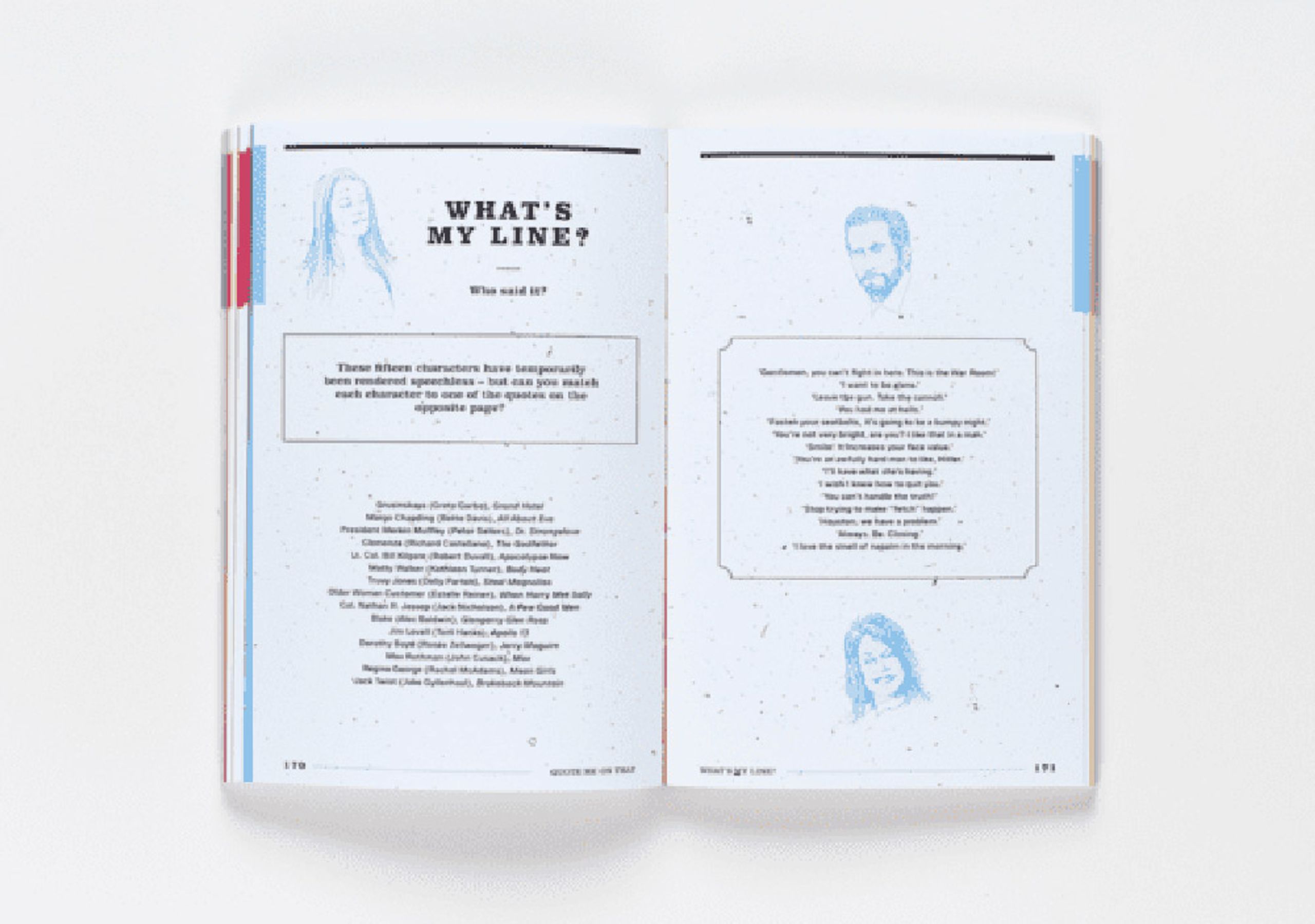 New Mags - Book - The Movie Quiz Book - Little White Lies