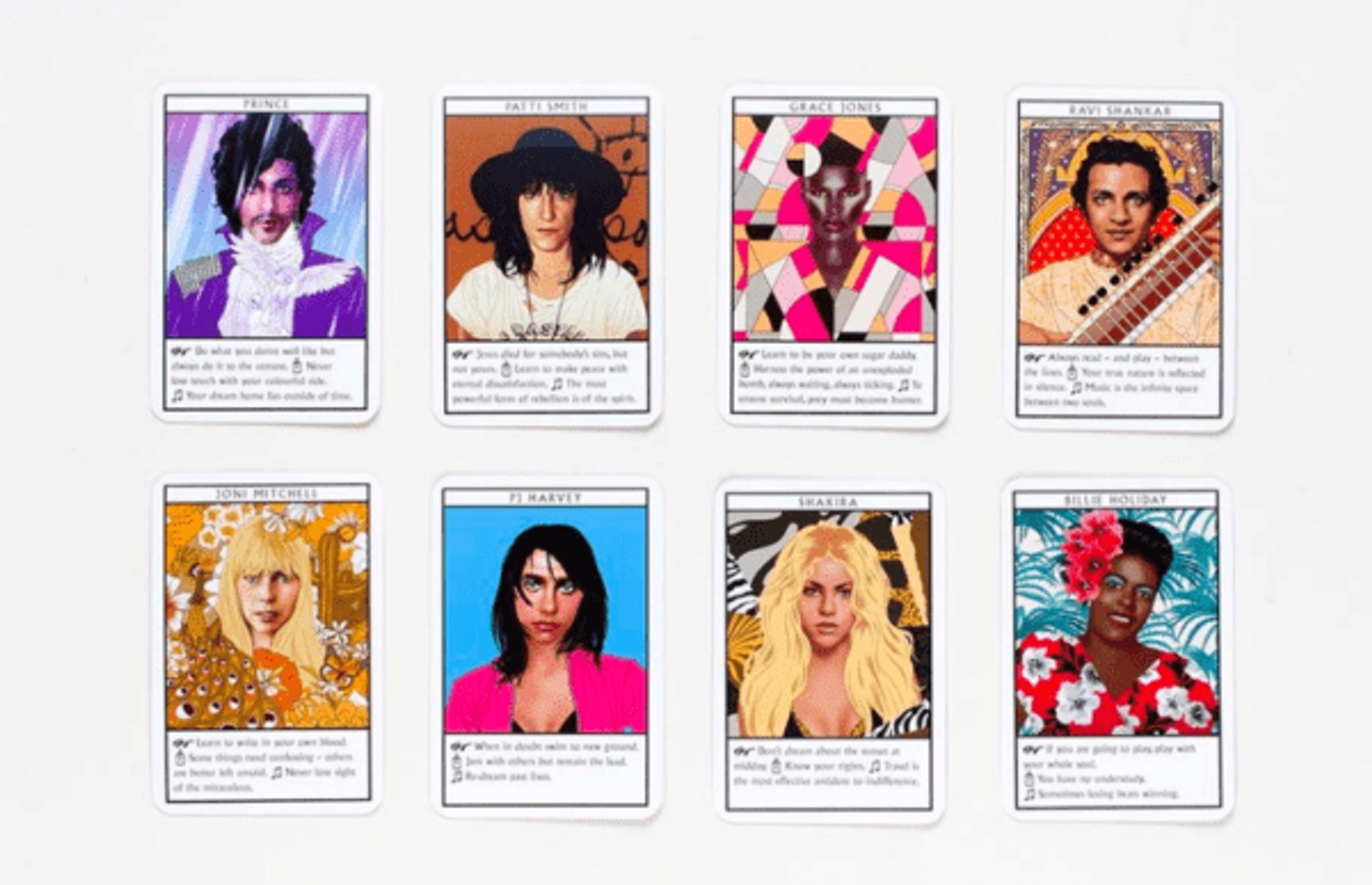 New Mags - Cards - Tarotkort - Music oracles