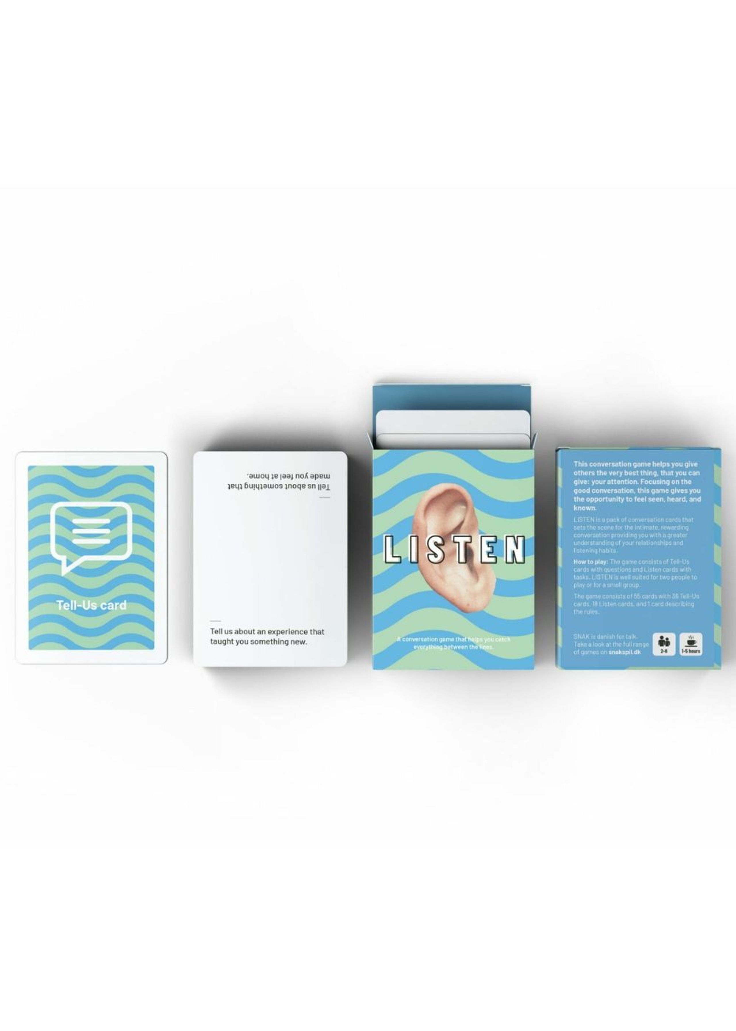 New Mags - Puhelinkortti - SNAK - Listen - English