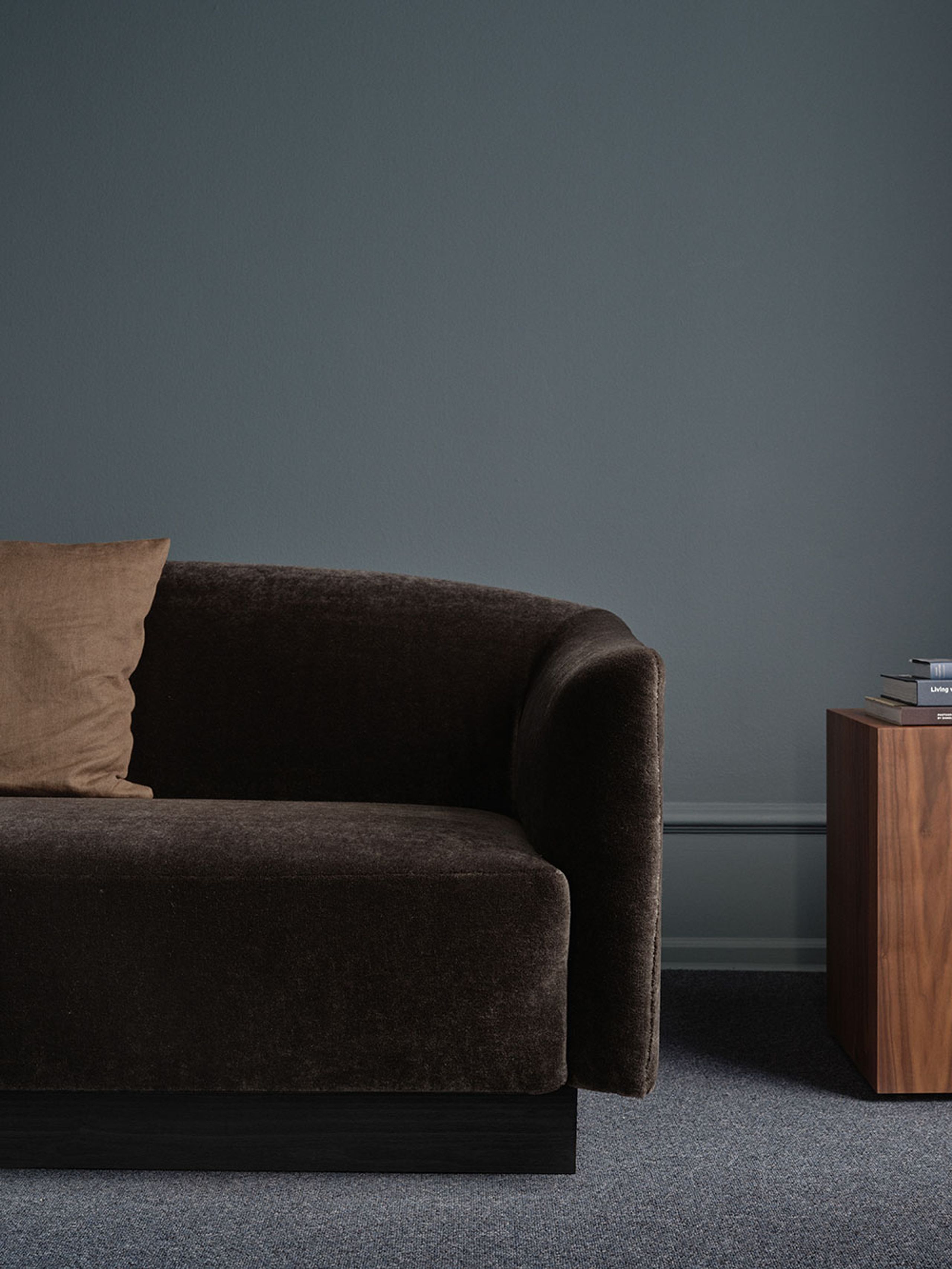 New Works - 2 Person Sofa - Shore Sofa 2 Seater Plinth - Linara Umber