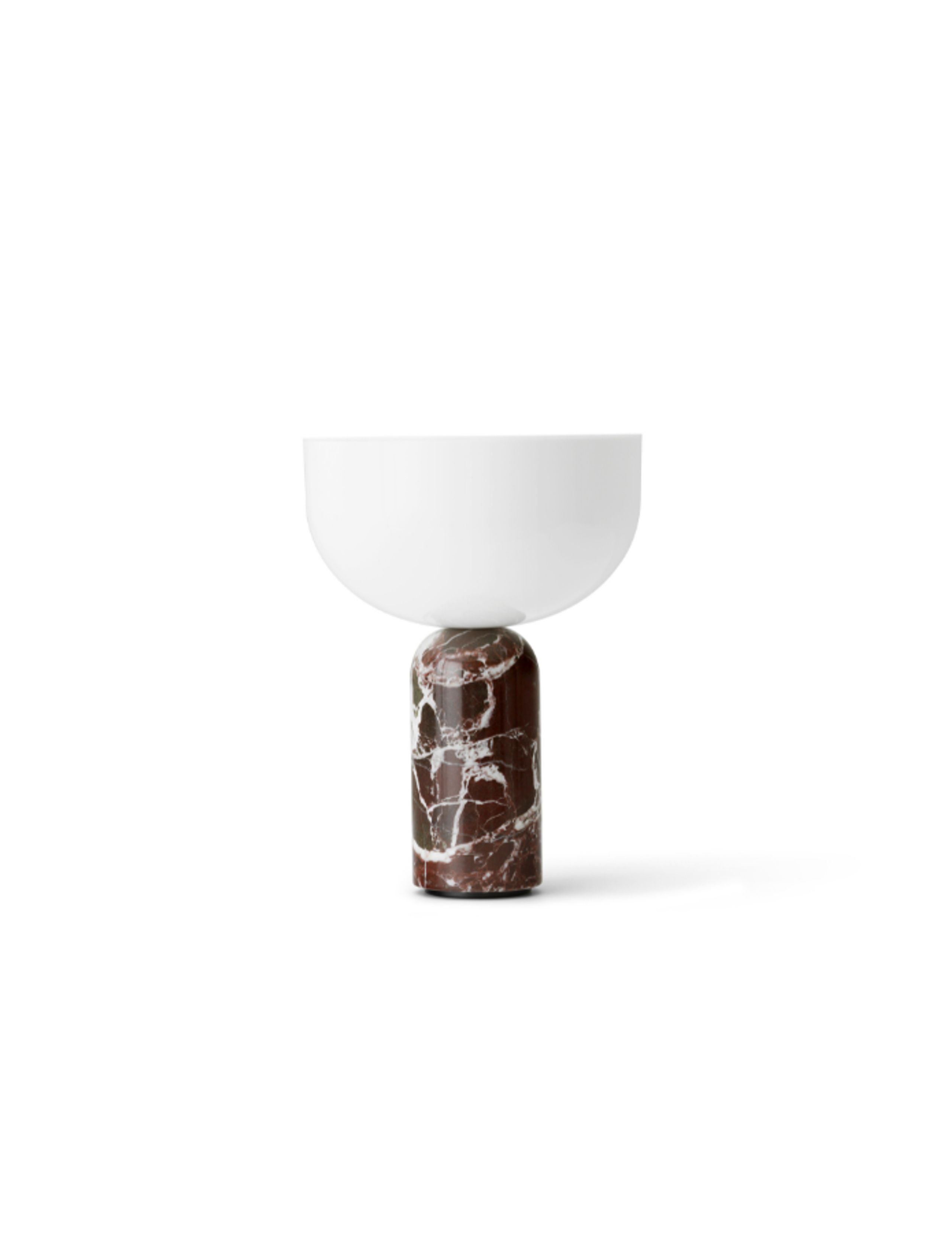 New Works - Table Lamp - Kizu Portable Lamp - Rosso Levanto Marble