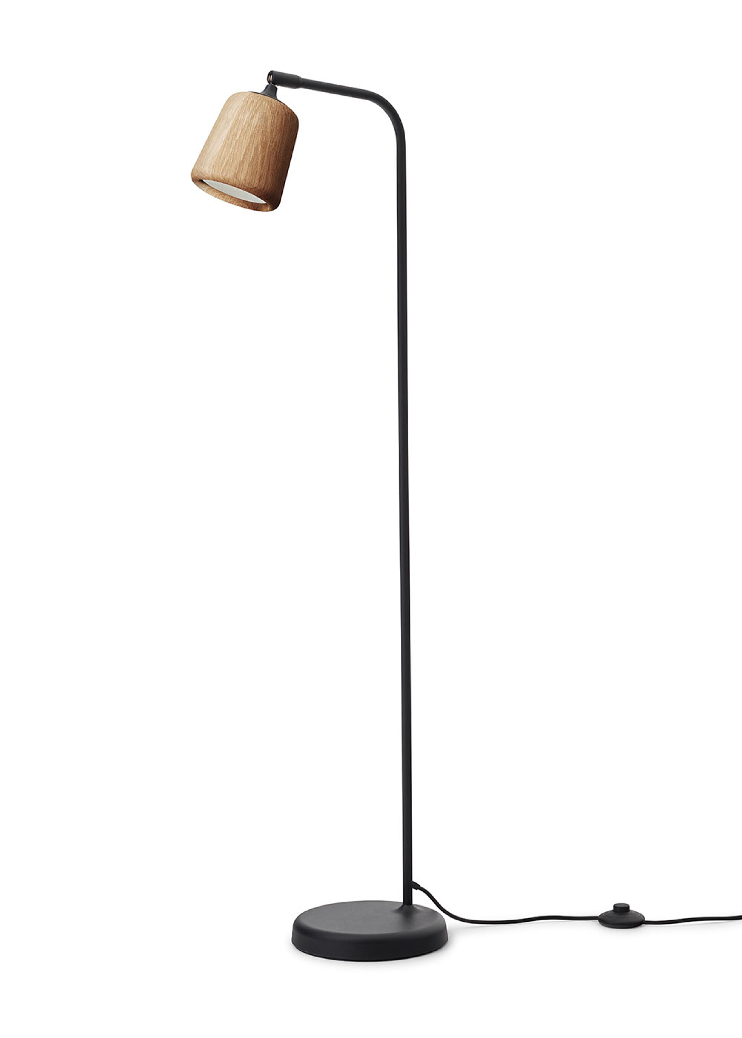 New Works - Stojacia lampa - Material Floor Lamp - Natural Oak