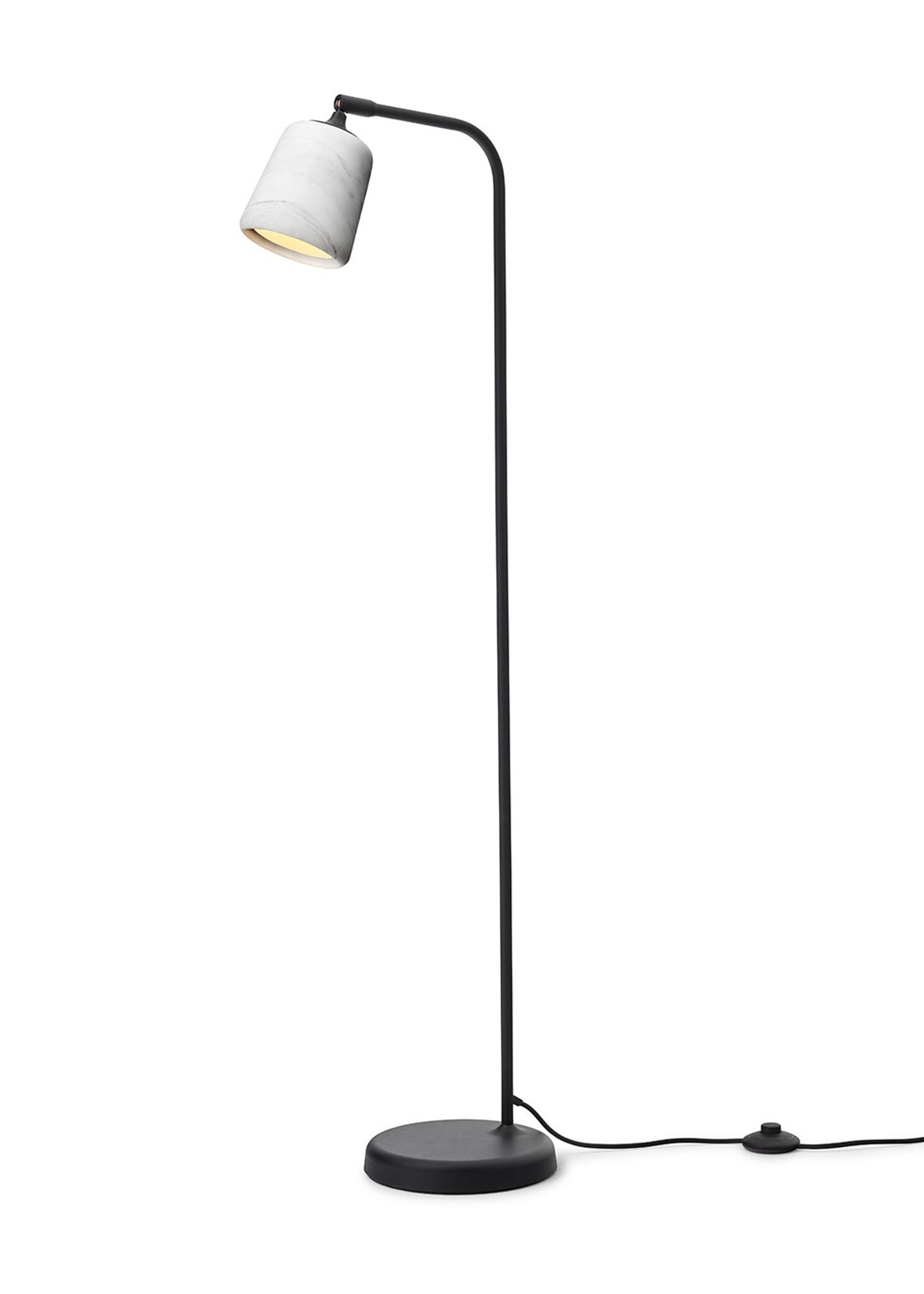 New Works - Stehlampe - Material Floor Lamp - White Marble