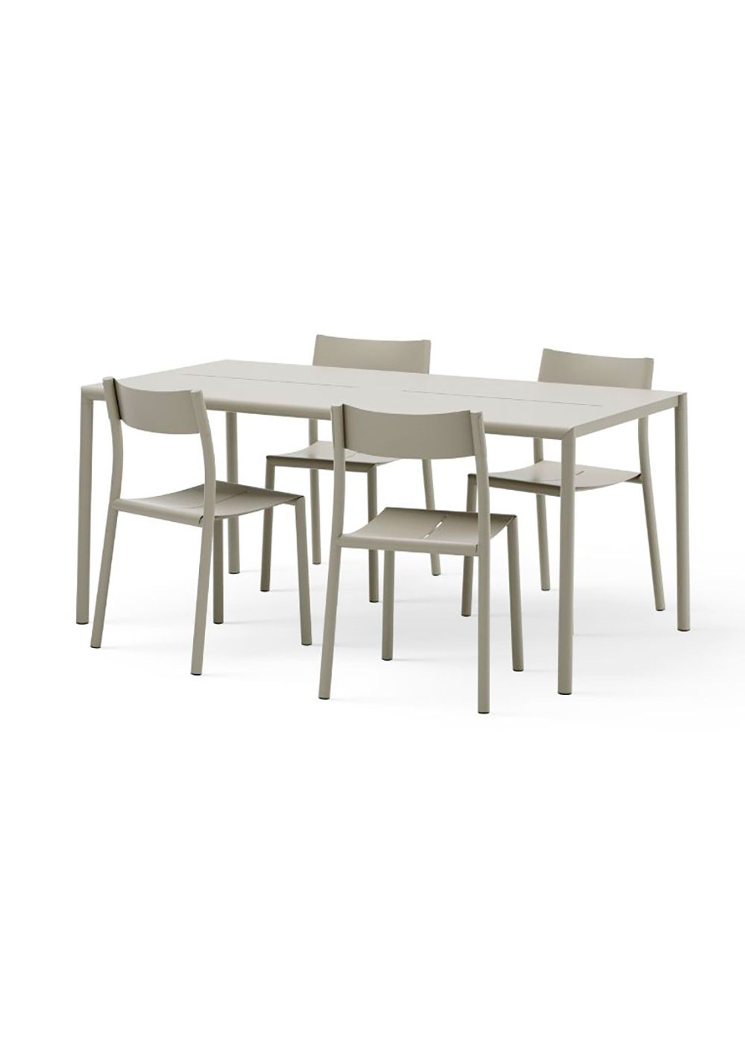 New Works - Table de jardin - May Table - Light Grey - Large