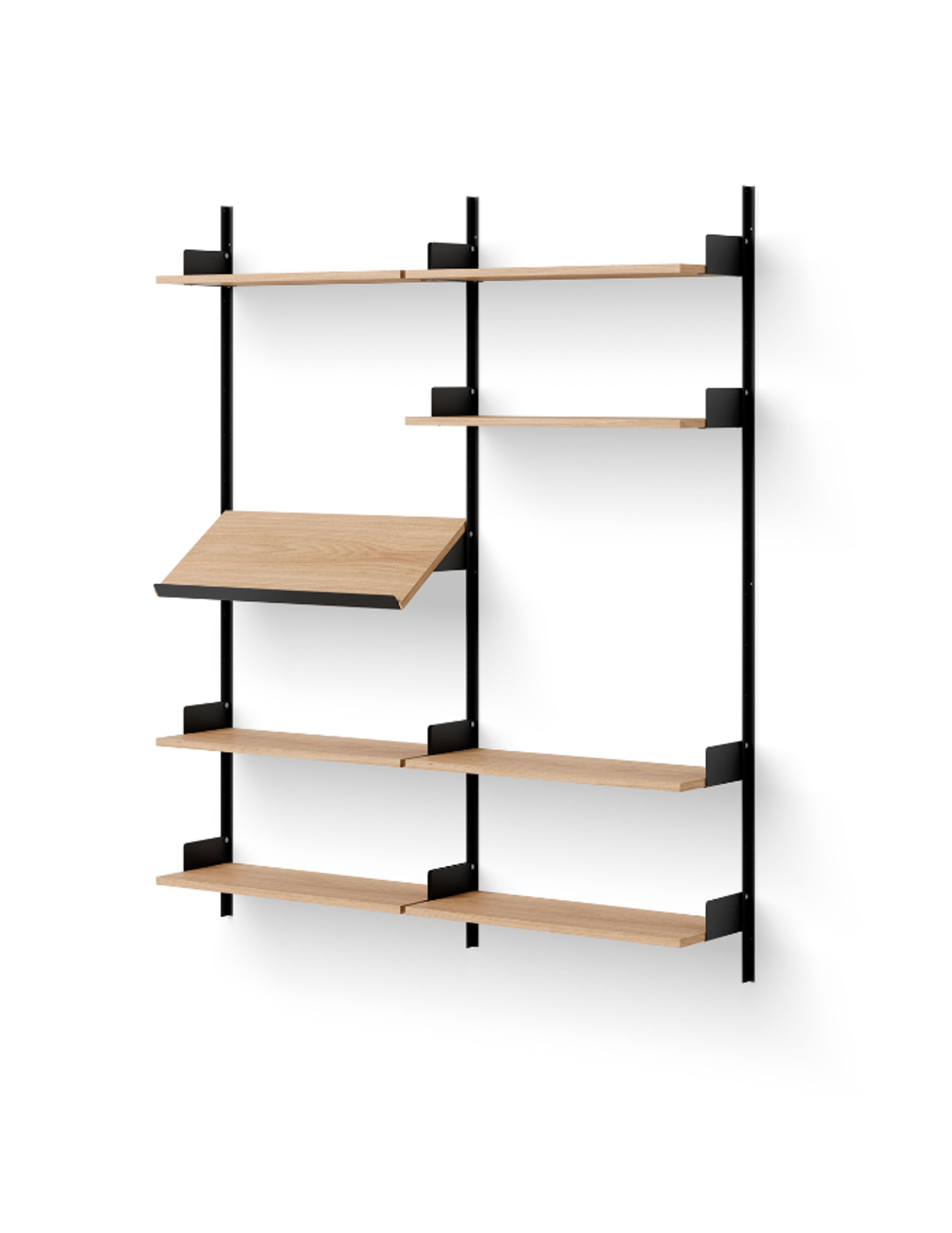New Works - Shelf - NEW WORKS LIVING SHELF - New Works Living Shelf - Oak / Black