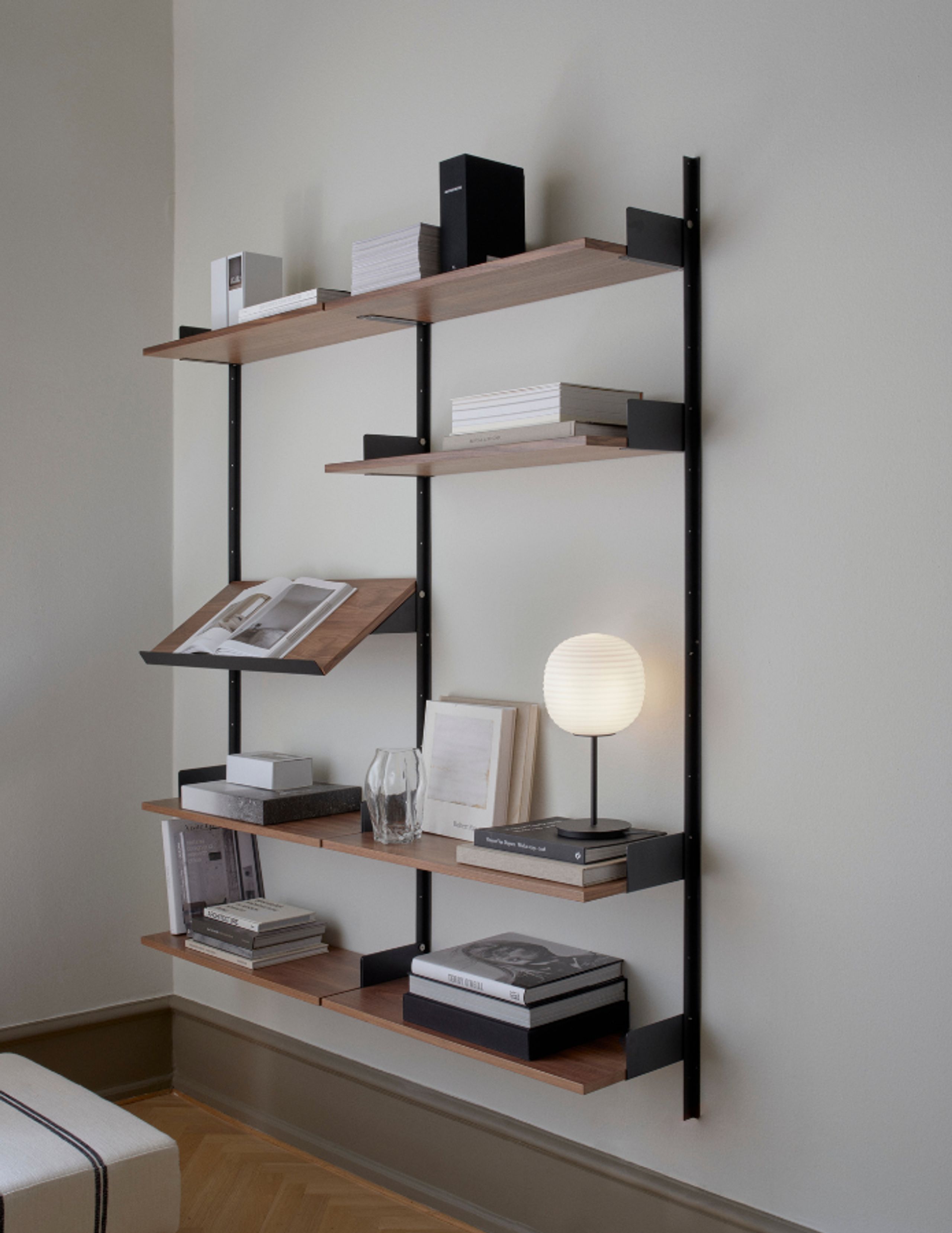 New Works - Shelf - NEW WORKS LIVING SHELF - New Works Living Shelf - Oak / Black