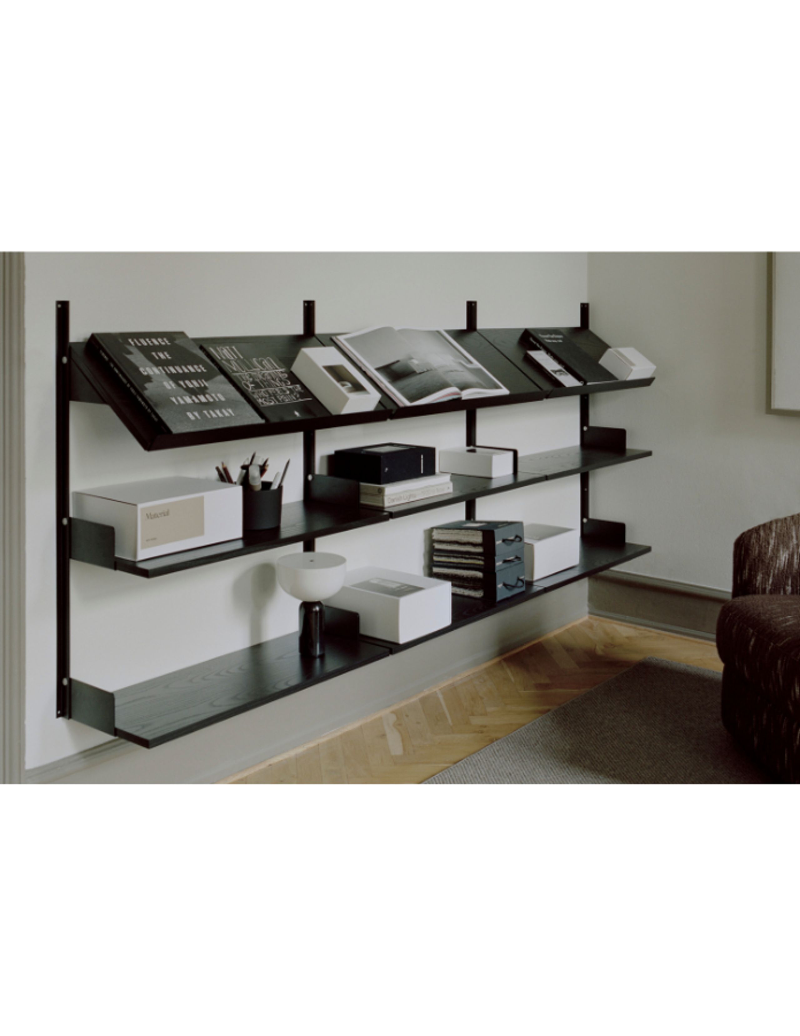 New Works - Shelf - NEW WORKS OFFICE SHELF - Oak / Black