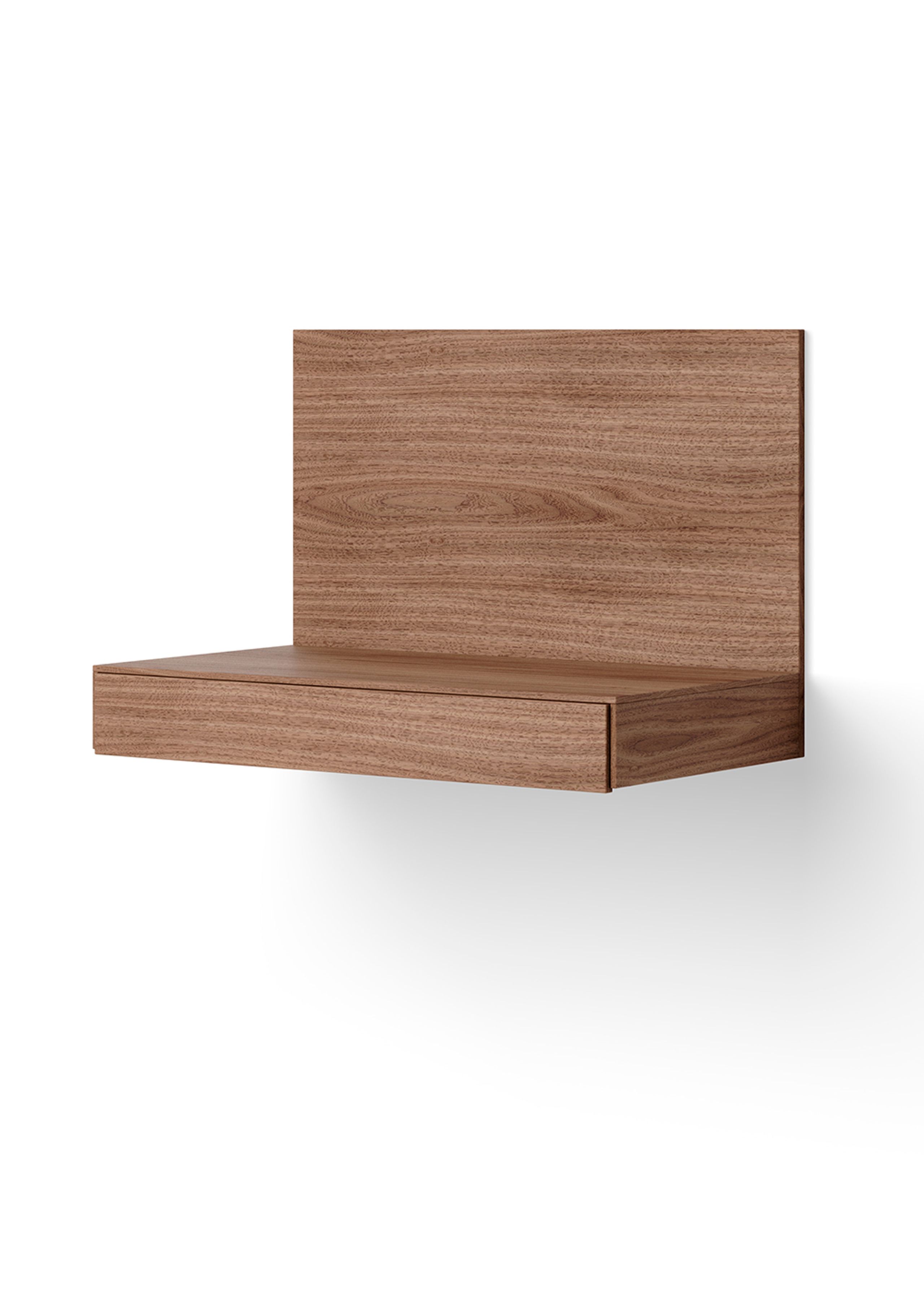 New Works - Półka - Tana Wall Mounted Desk - Walnut