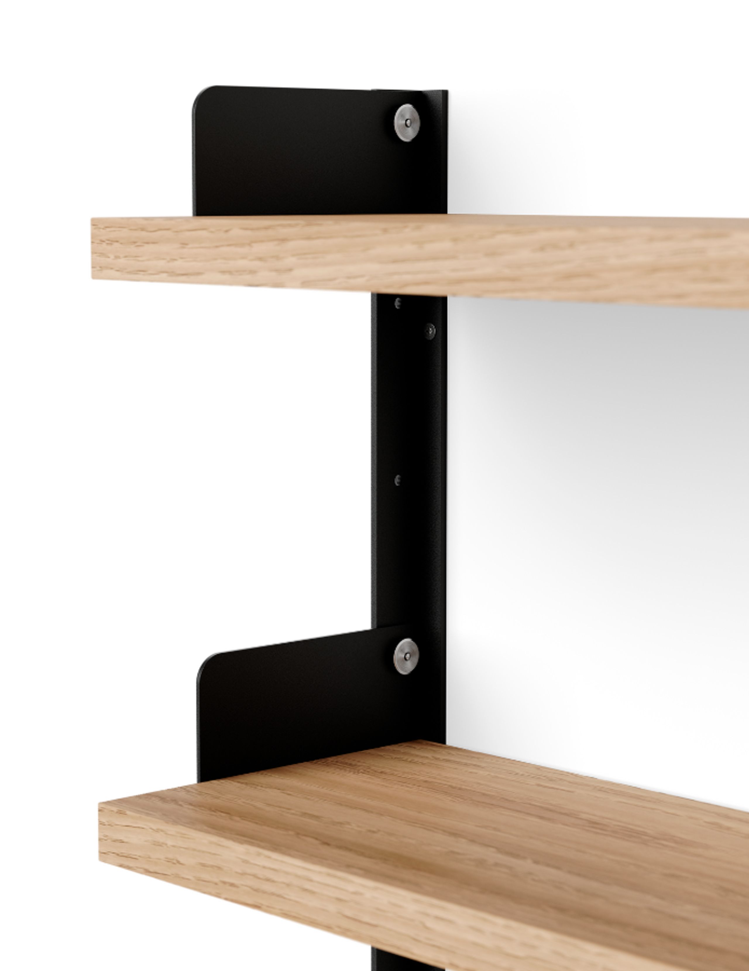 New Works - Shelf - NEW WORKS TEA SHELF - Oak / Black