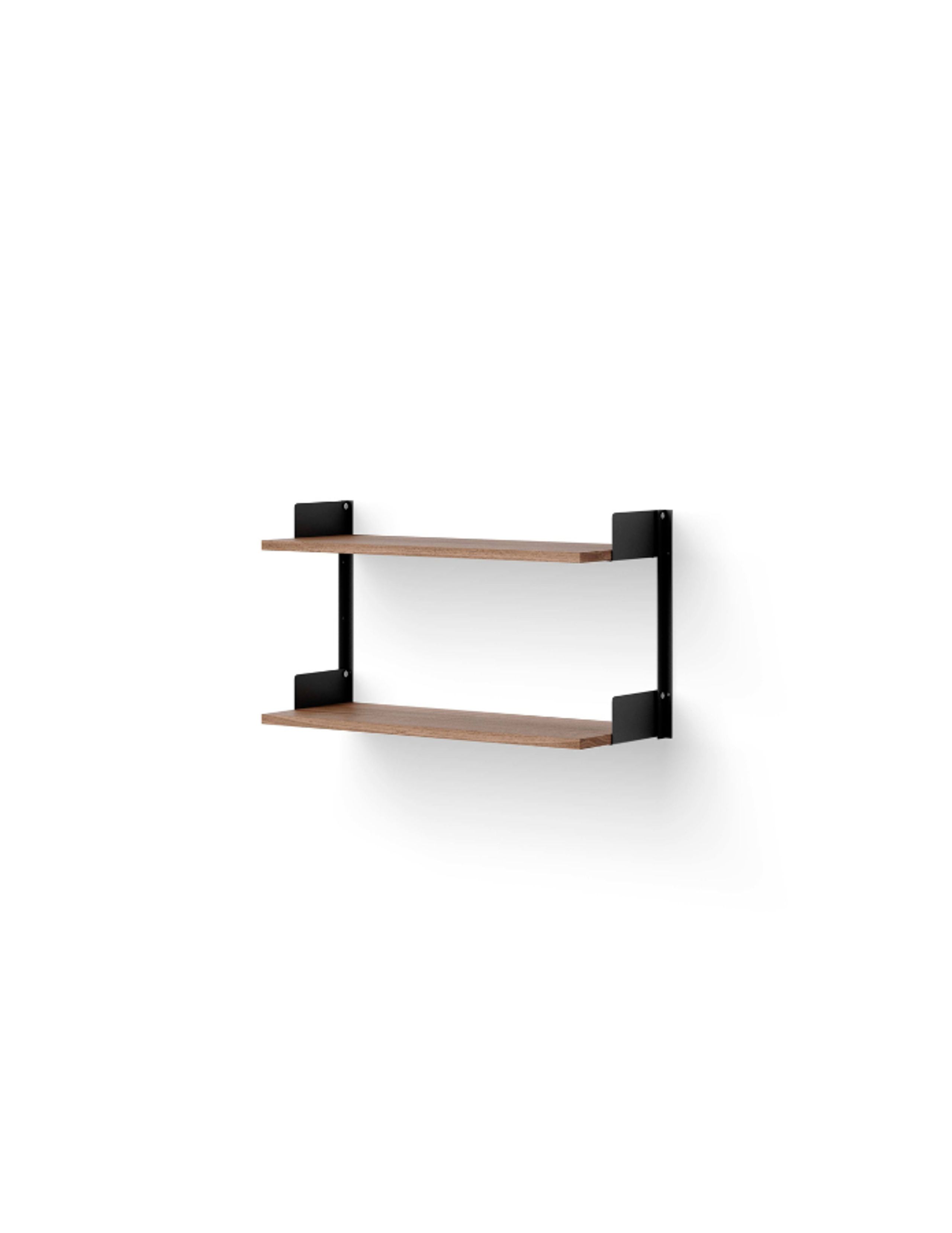 New Works - Estante - NEW WORKS WALL SHELF - 46 - Walnut / Black