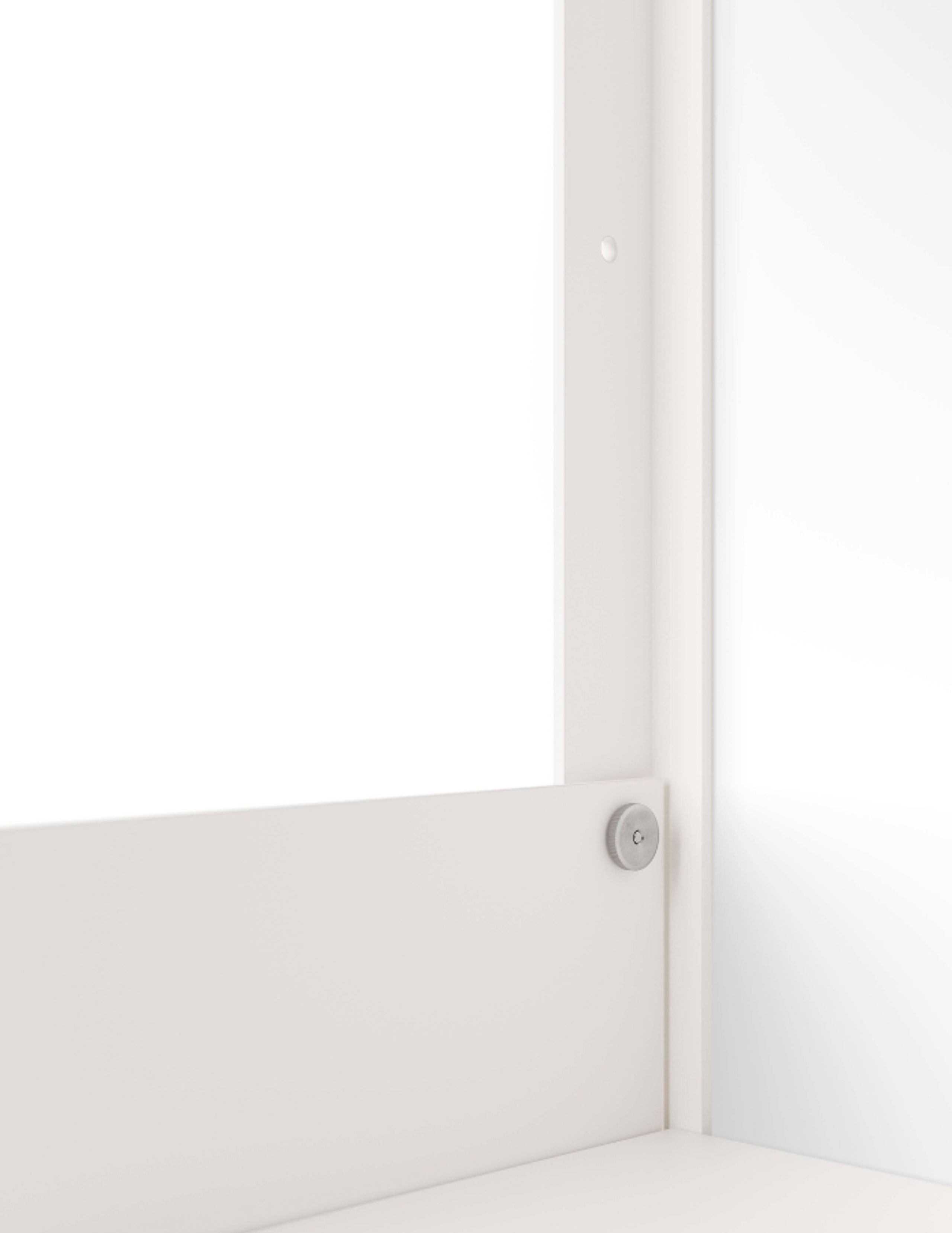 New Works - Policová deska - NEW WORKS WALL SHELF - 46 - White / White