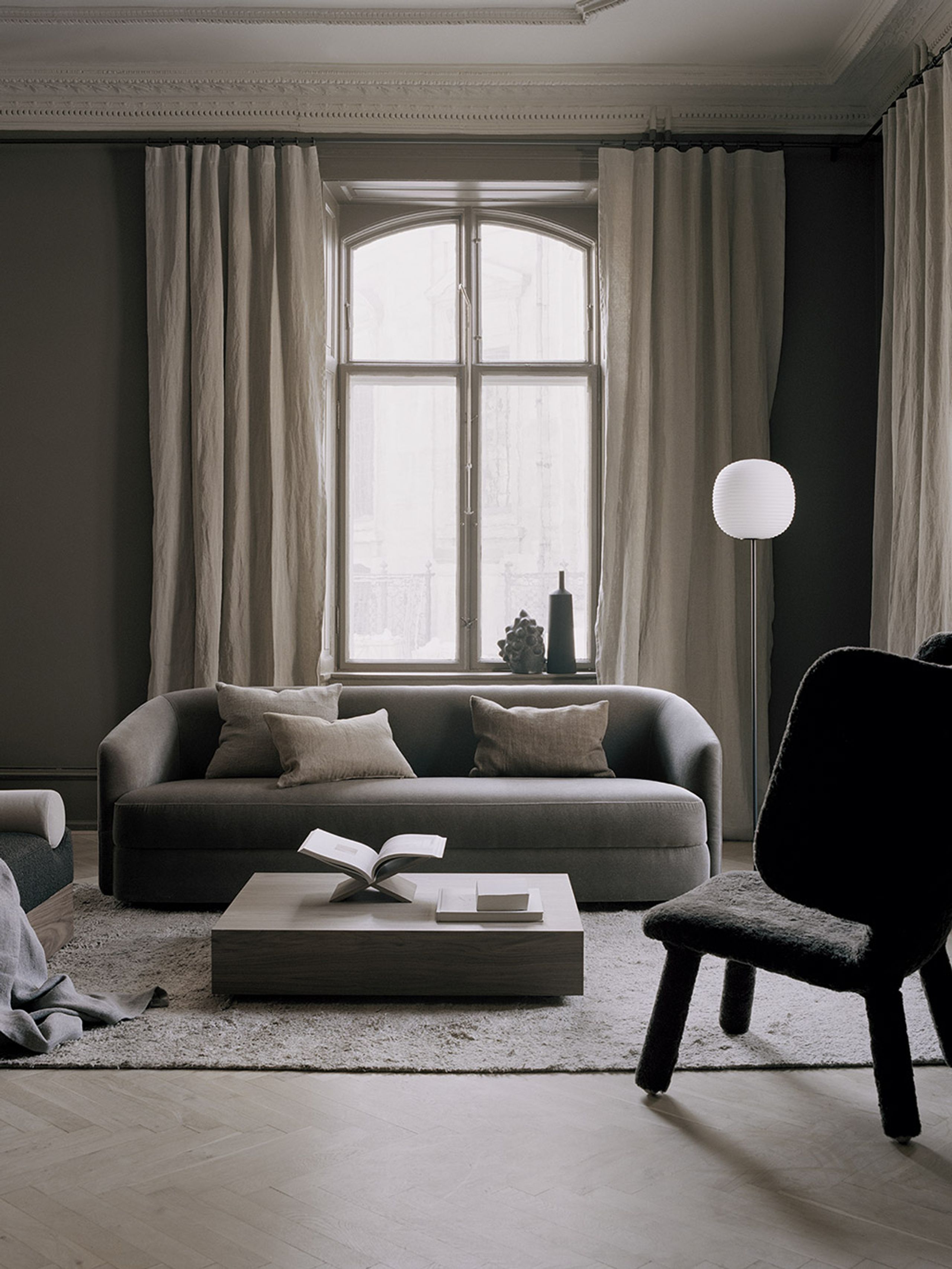 New Works - Sessel - Tembo Lounge Chair - Divina Melange 180