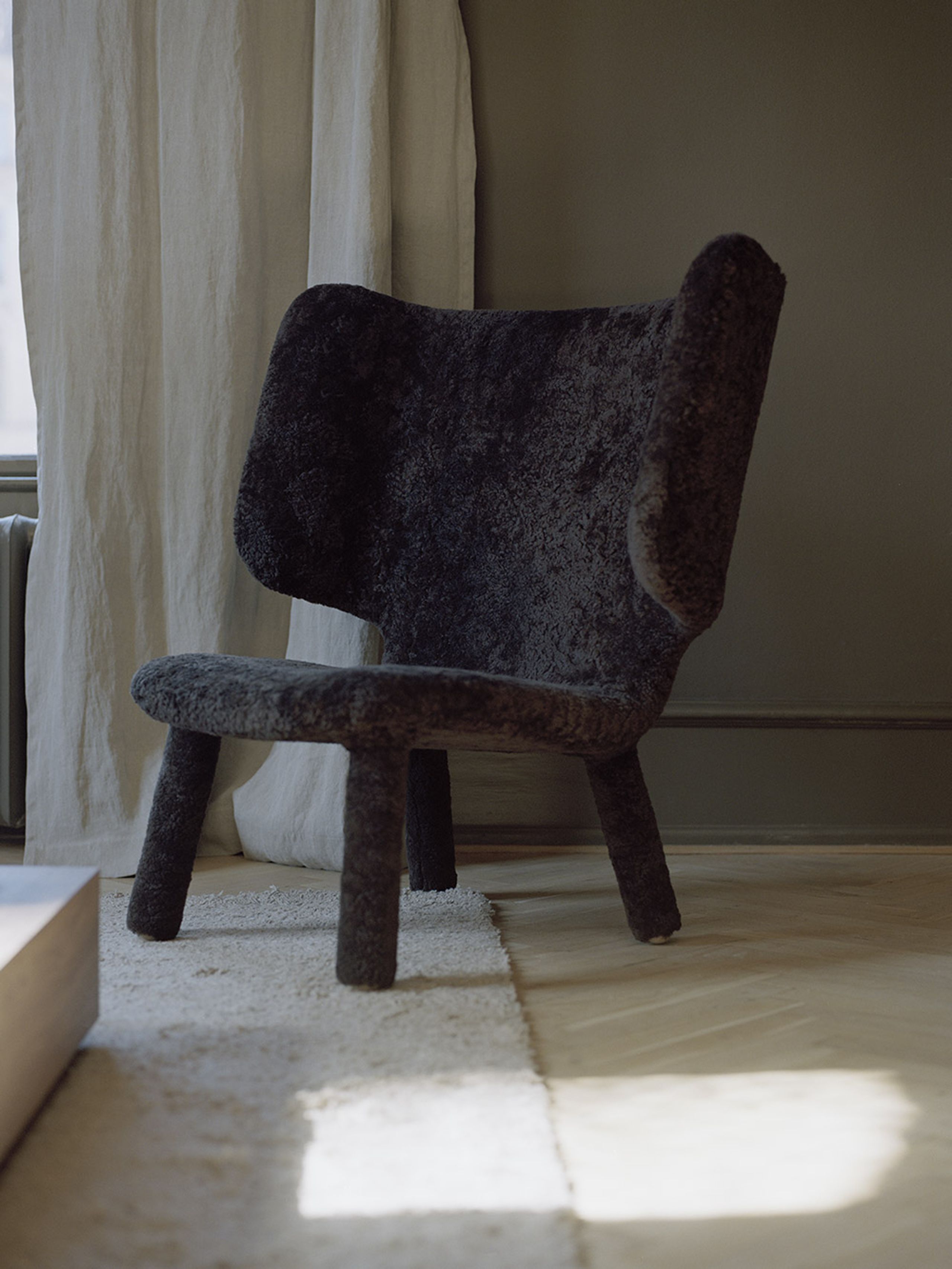 New Works - Sessel - Tembo Lounge Chair - Divina Melange 180