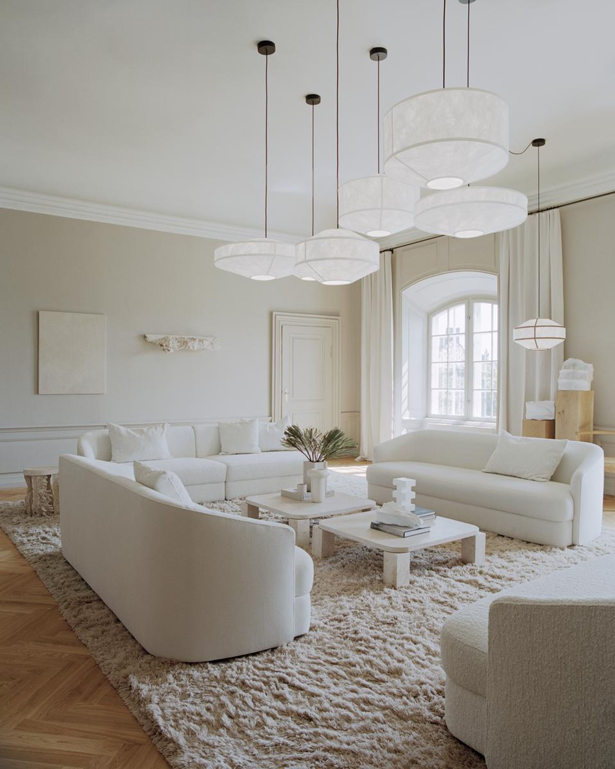 New Works - Loftslampe - Kite Pendant - 1W, White, Ø55, EU-UK-AU