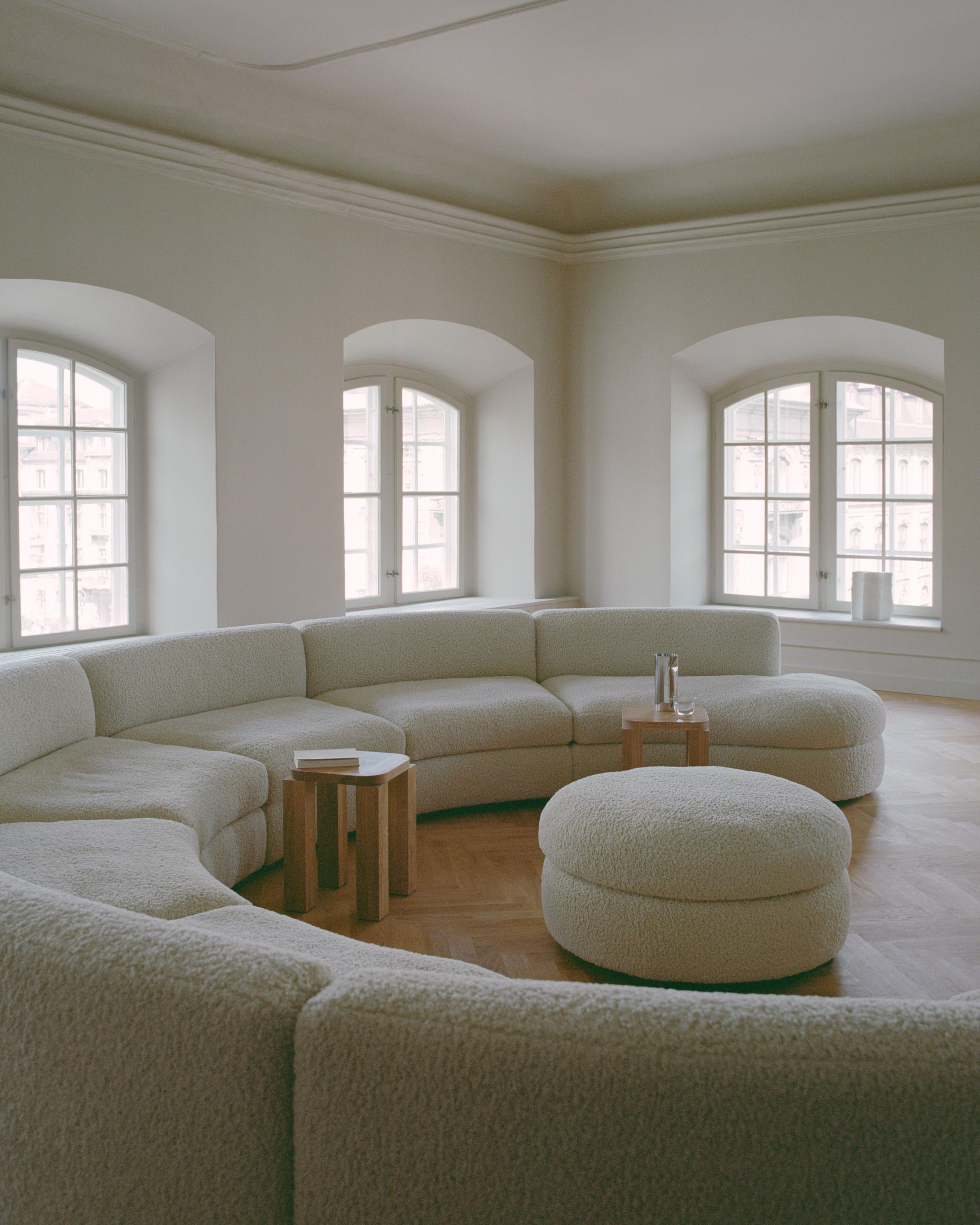 New Works - Modulares Sofa - Coda Corner Module 20 - Drake Spacedust