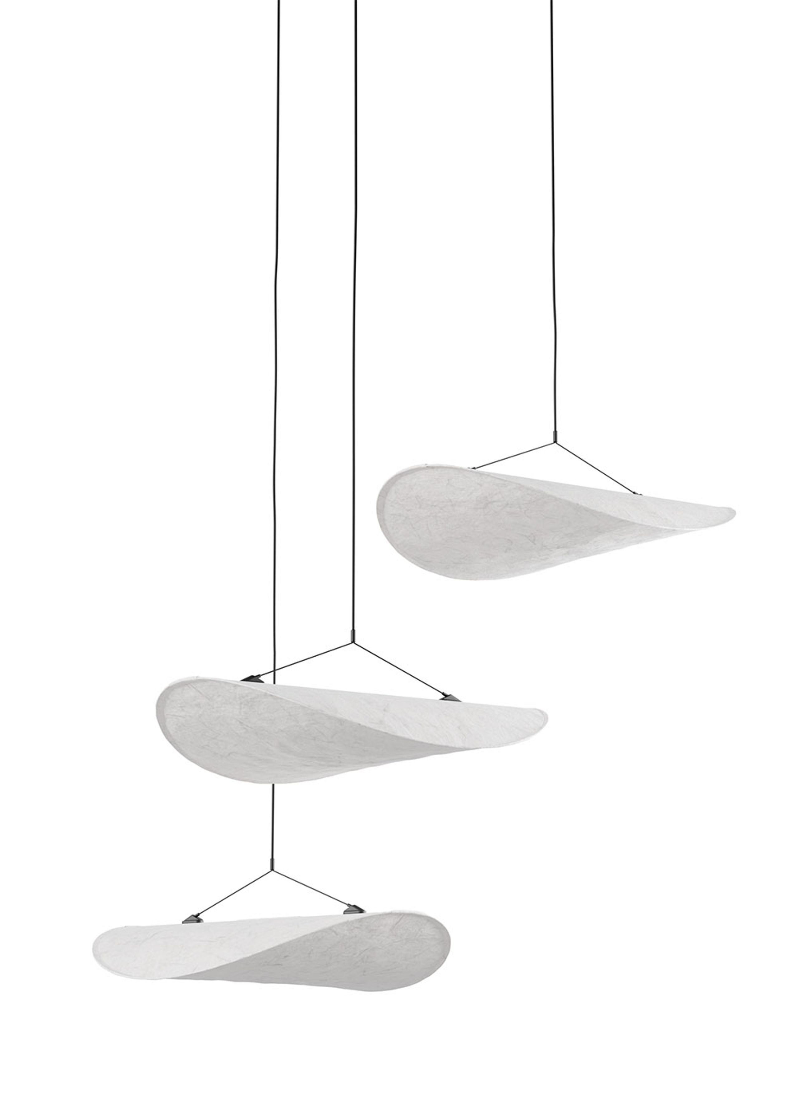 New Works - Pendant Lamp - Tense Chandelier - White
