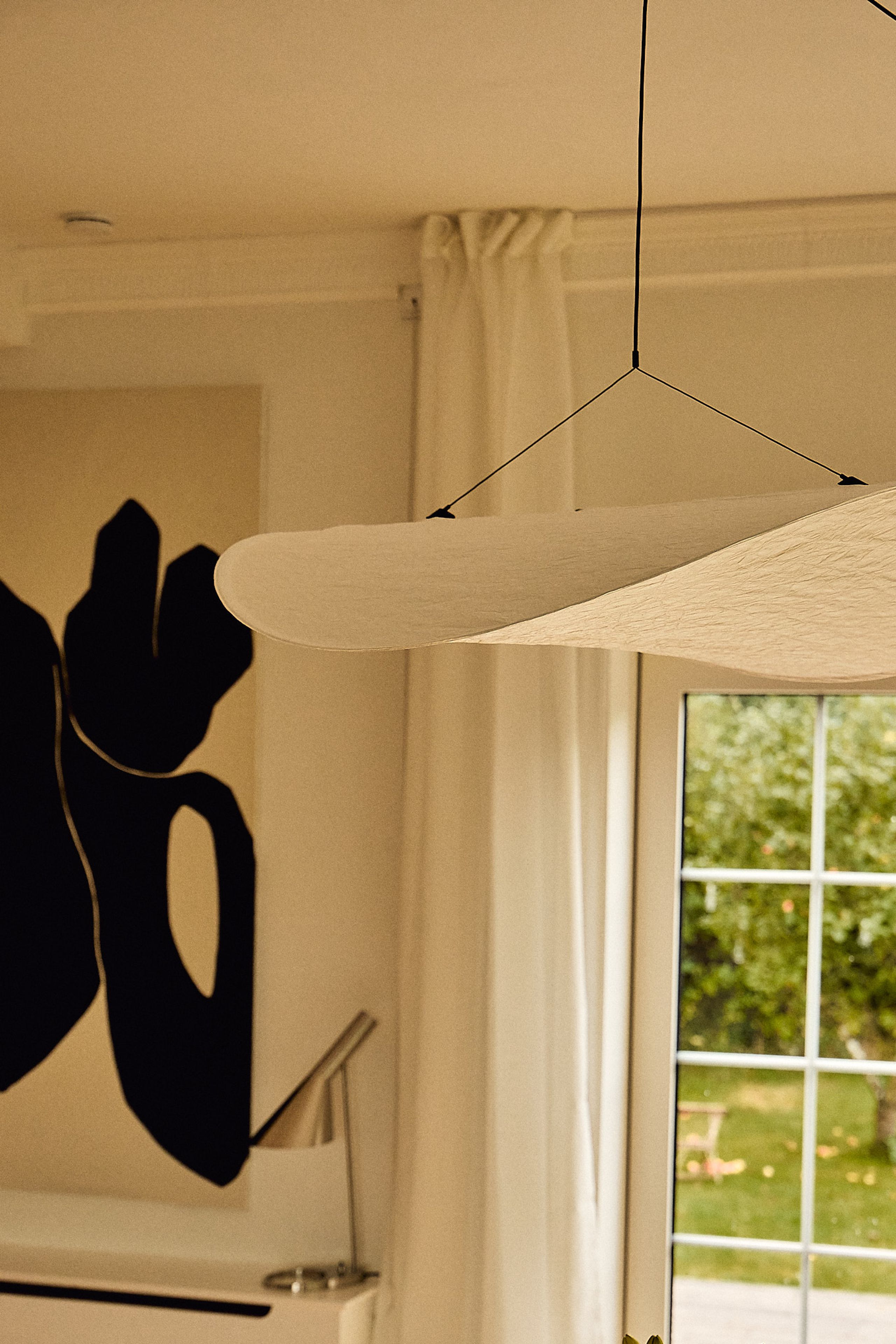 New Works - Pendant Lamp - Tense Pendant Lamp - Medium - White Tyvek