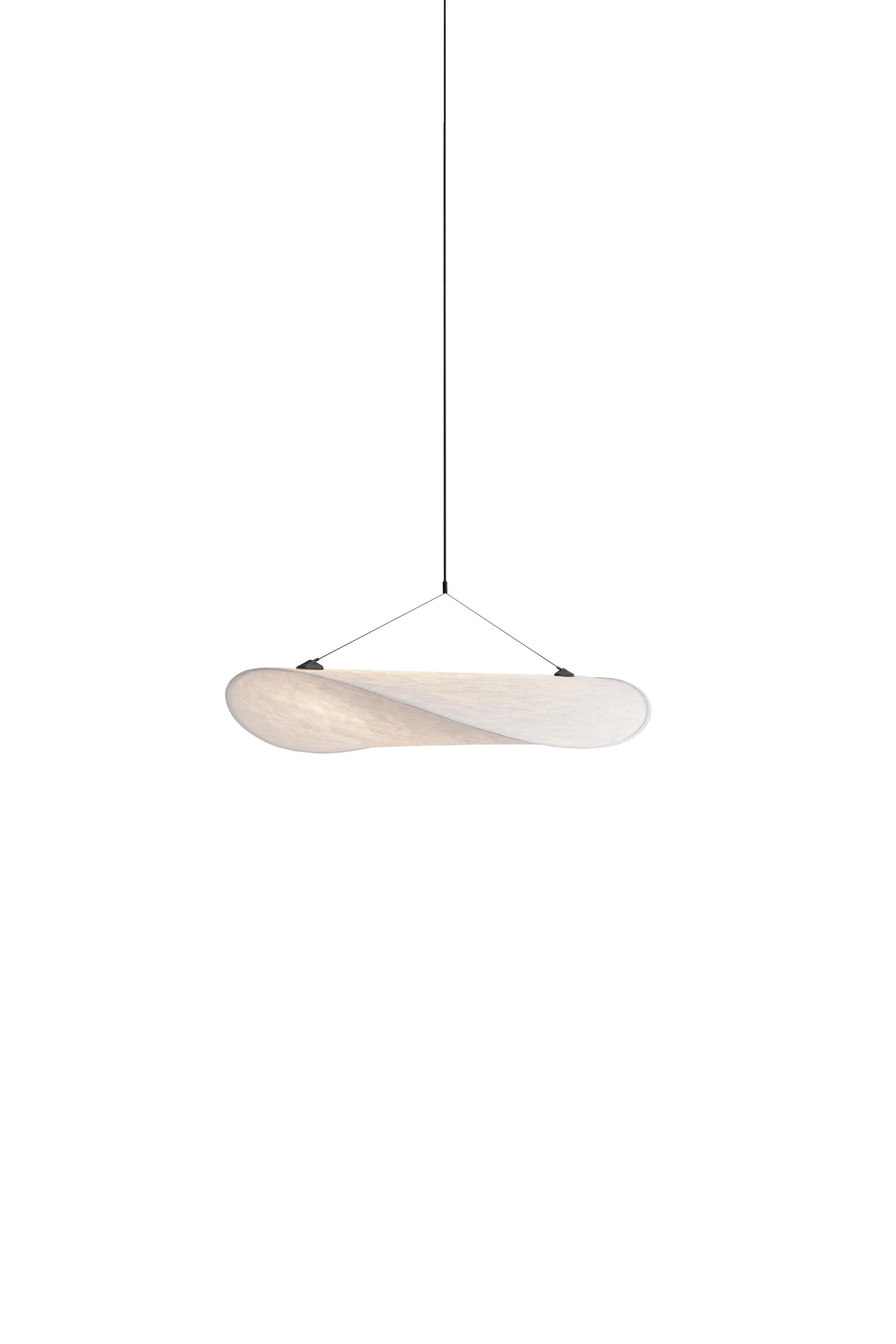 New Works - Péndulo - Tense Pendant Lamp - X-Small - White Tyvek