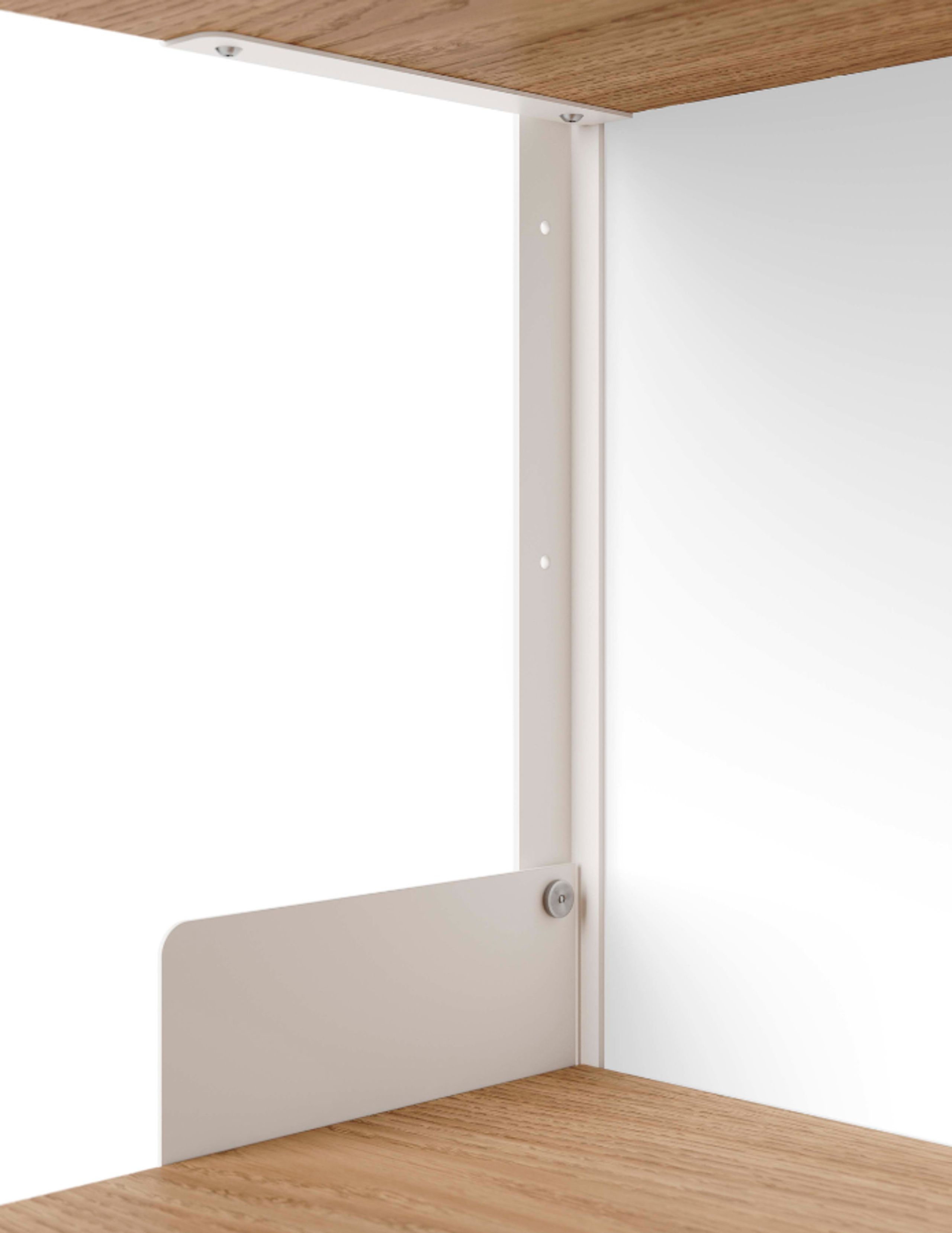 New Works - Display - NEW WORKS LIBRARY SHELF - Oak / White