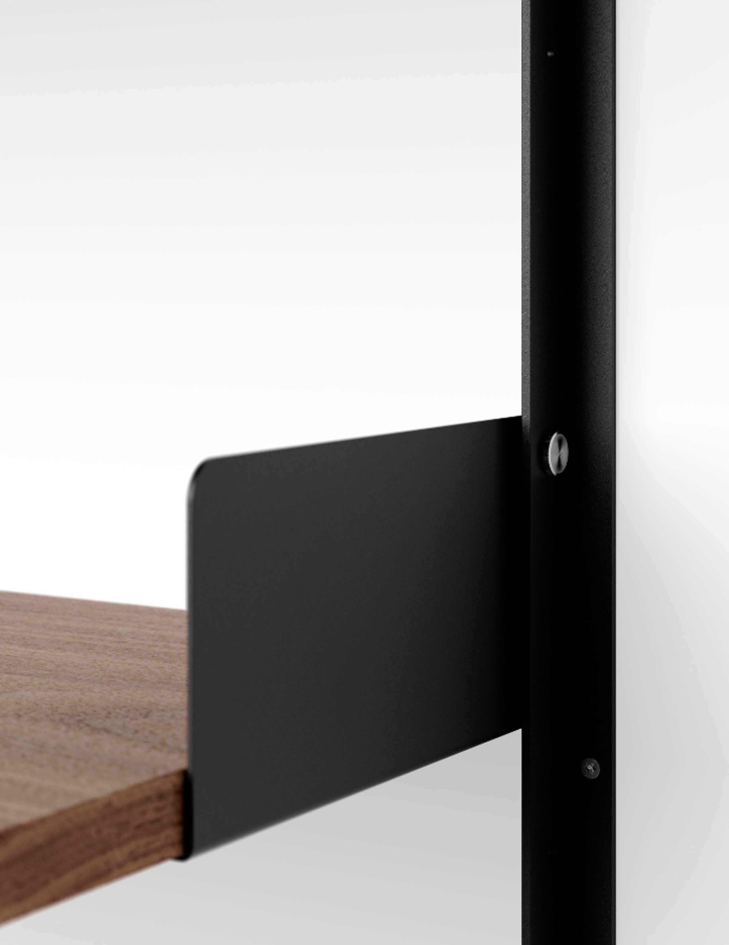 New Works - Display - NEW WORKS LIBRARY SHELF - Walnut / Black