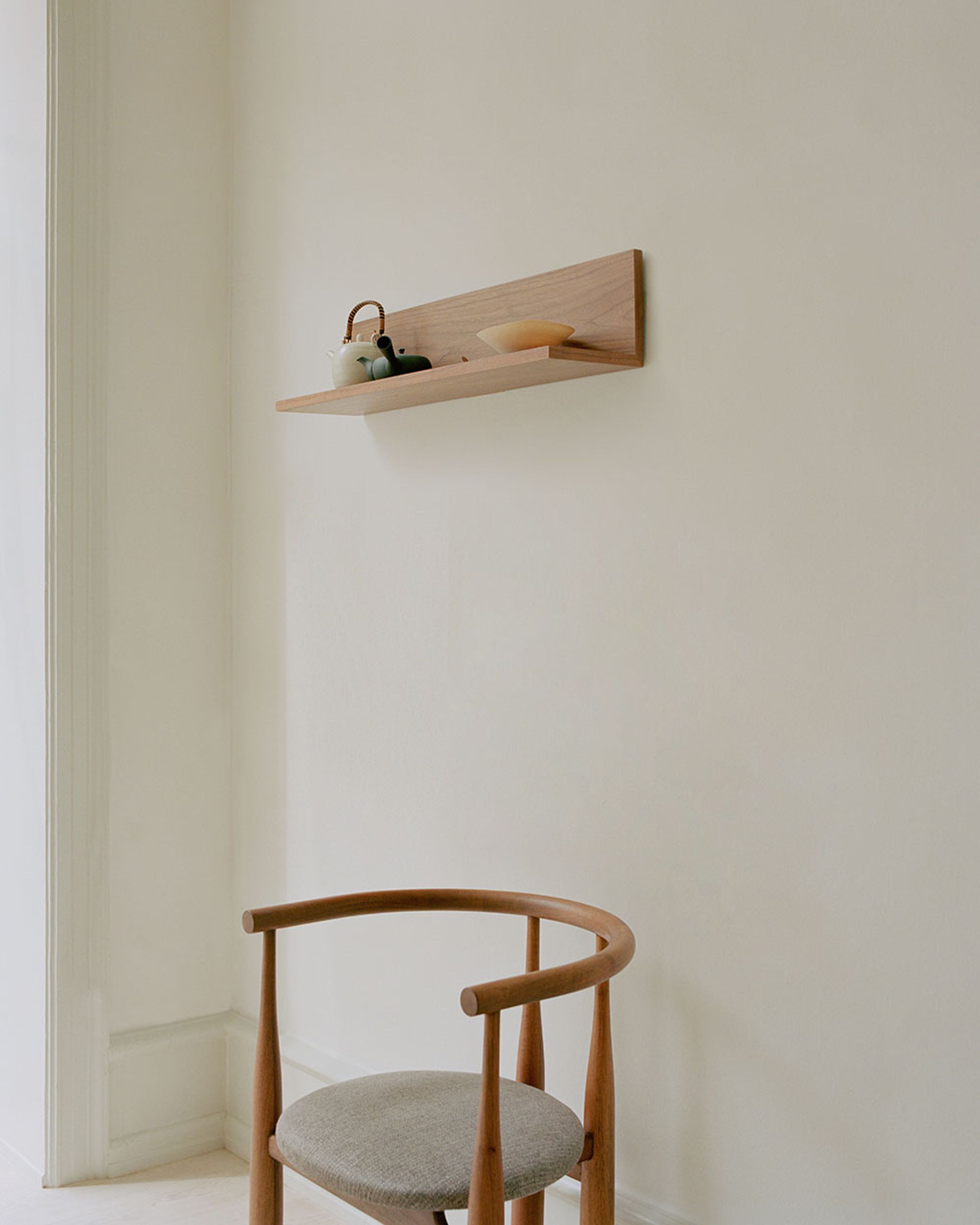 New Works - Regal - Tana Wall Shelf - Walnut