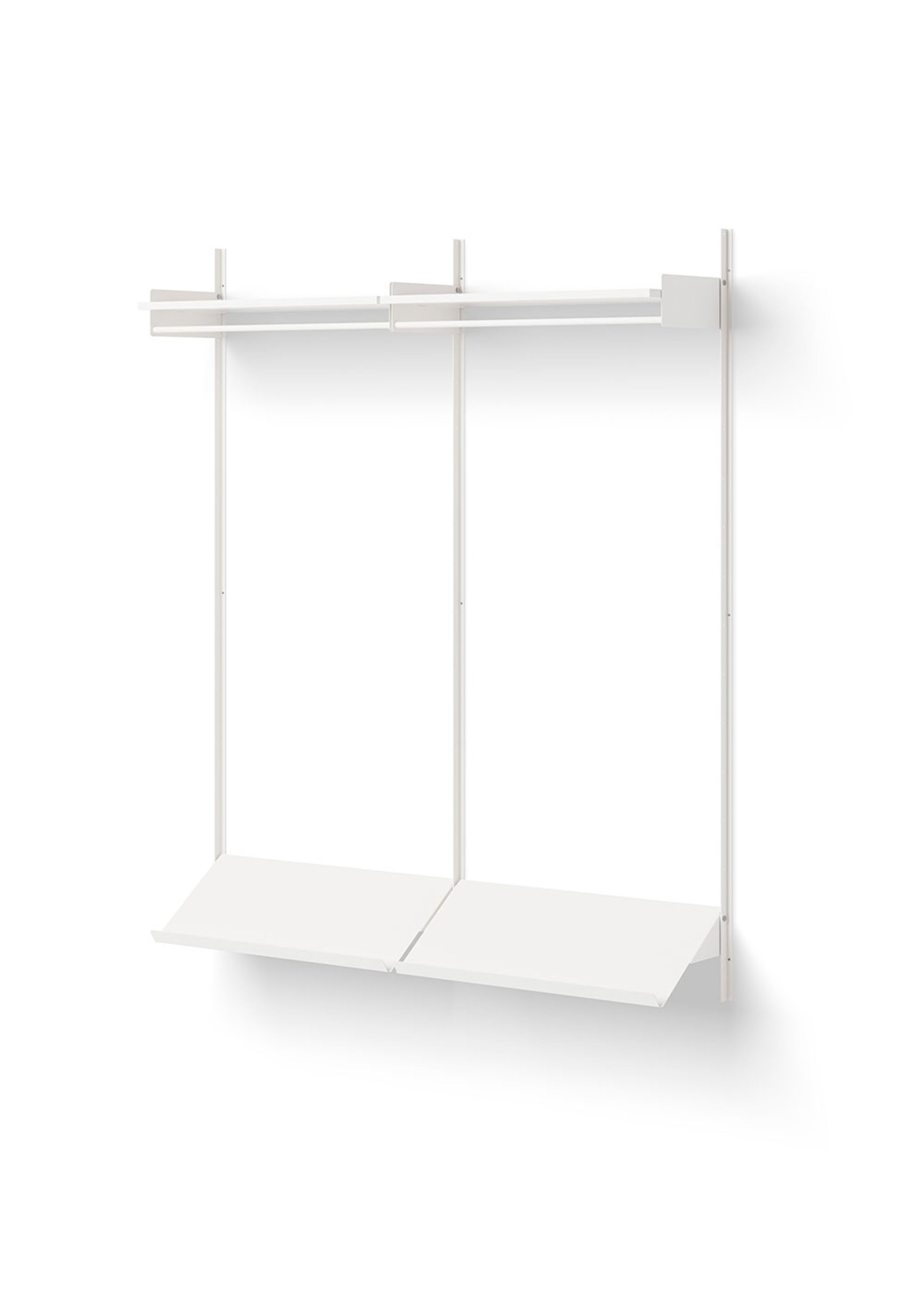New Works - Policový systém - New Works Wardrobe Shelf 2 - White / White