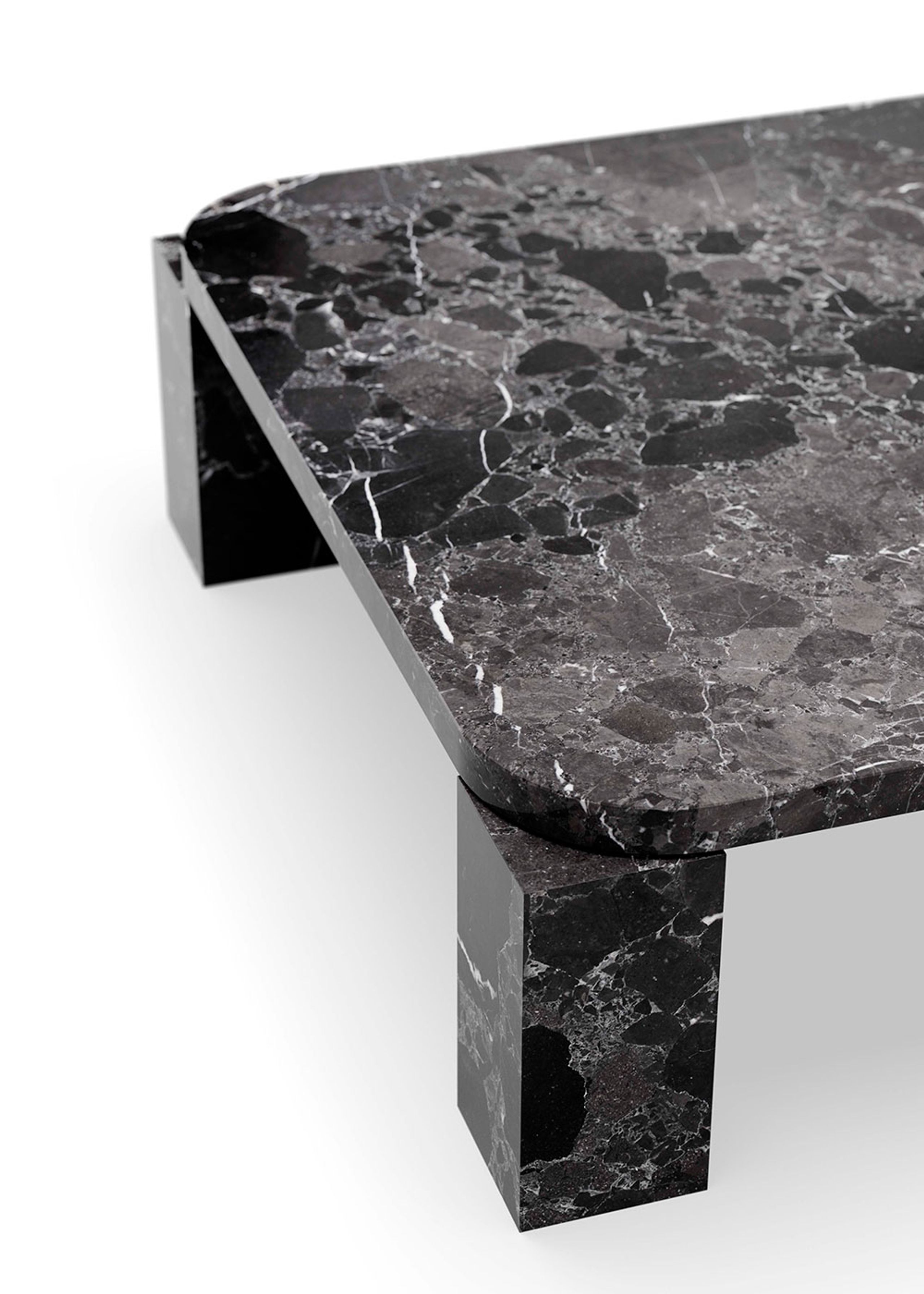 New Works - Konferenční stolek - Atlas Coffee Table - Costa Black Marble - Large