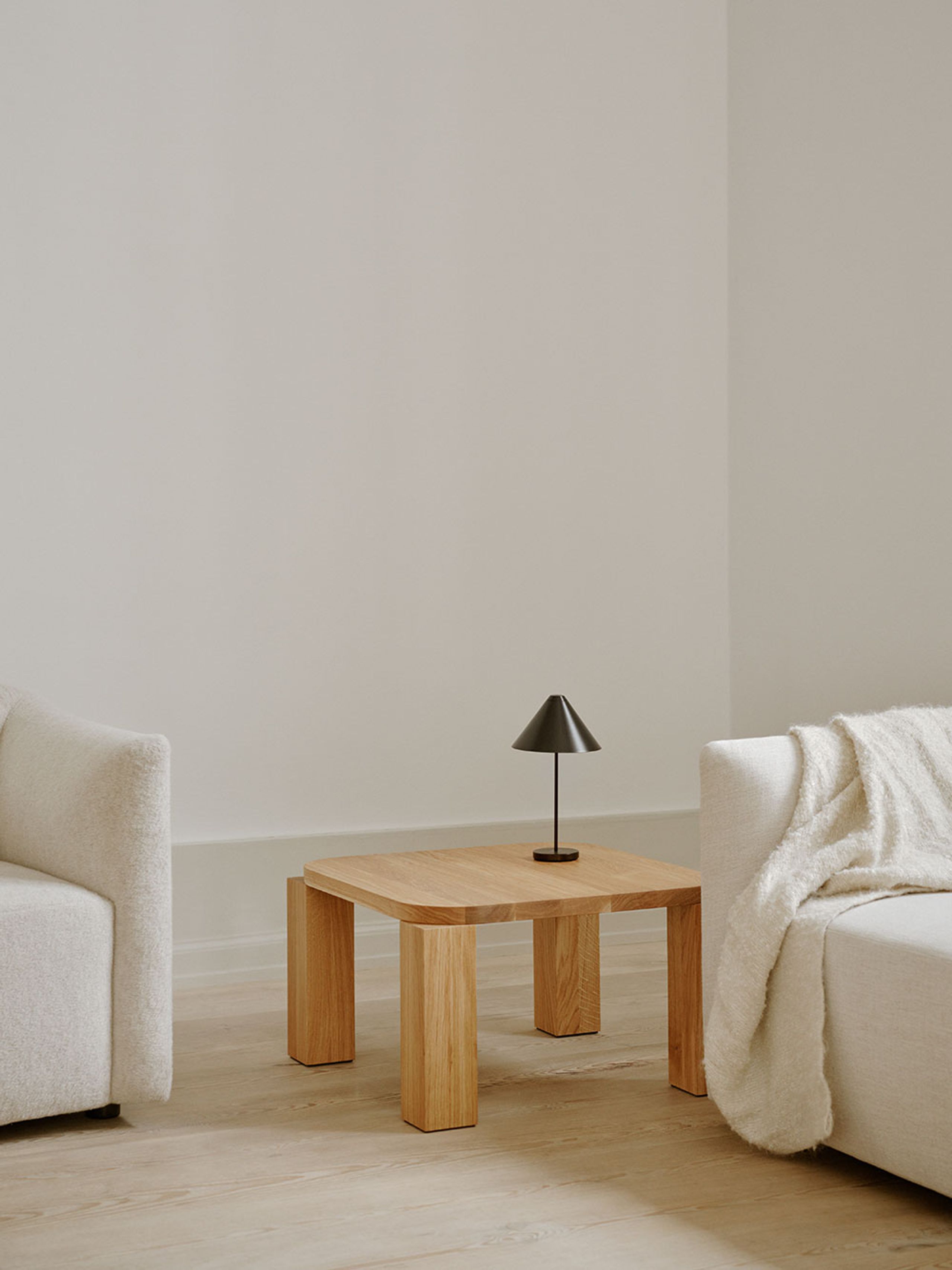 New Works - Table basse - Atlas Coffee Table - Natural Oak - Large