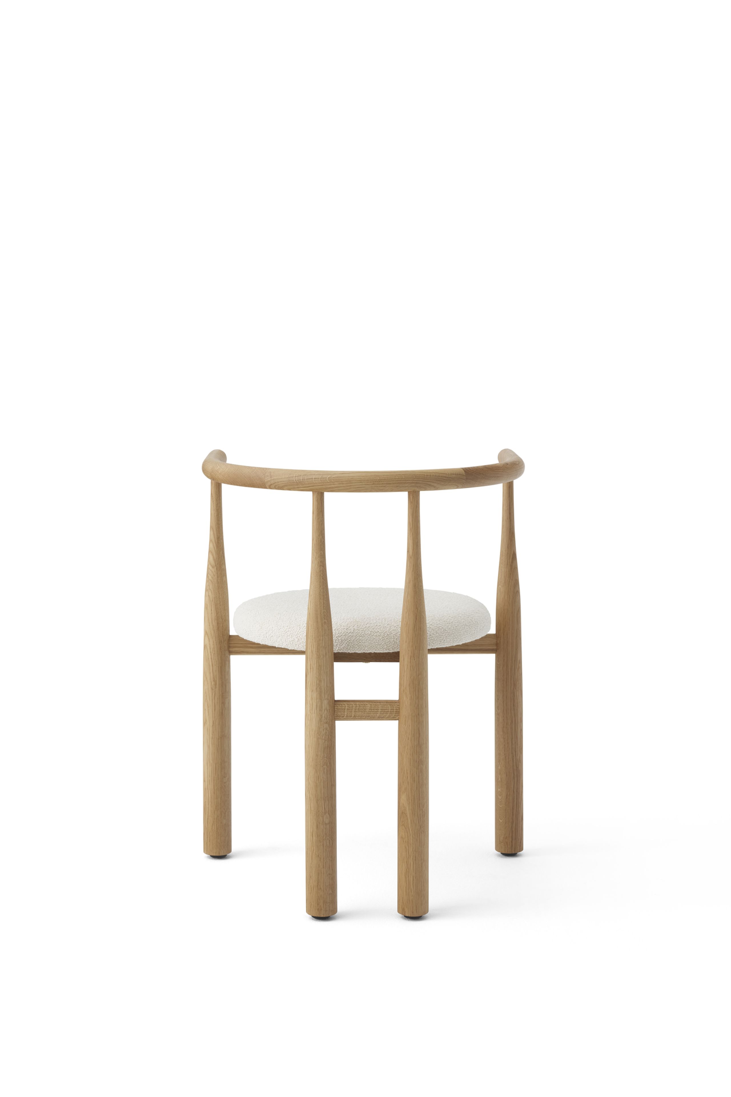 New Works - Cadeira de jantar - BUKOWSKI CHAIR - Oak w. Nevotex, Barnum, Lana 24