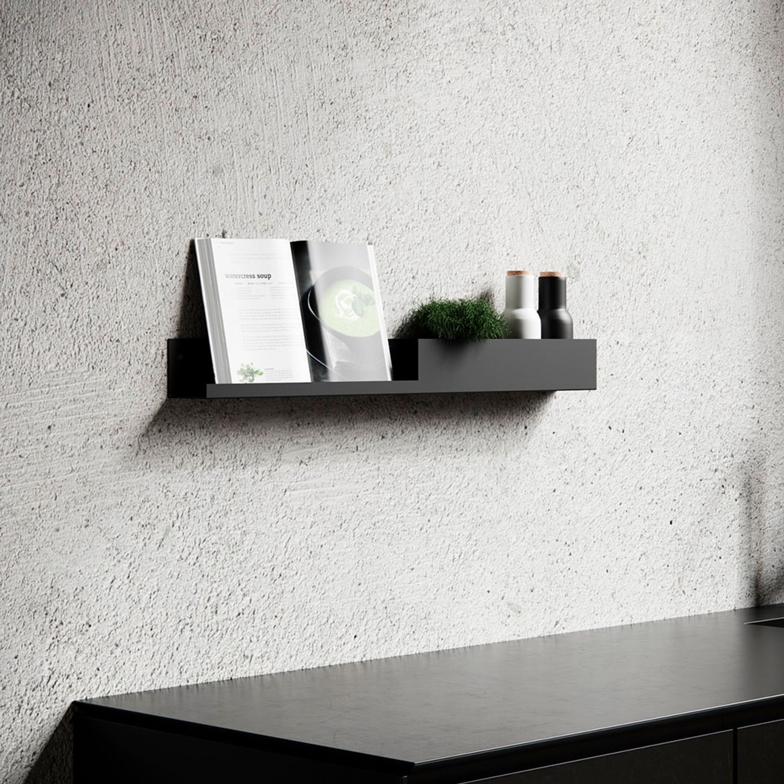NICHBA - Shelf - Shelf - Black - Open